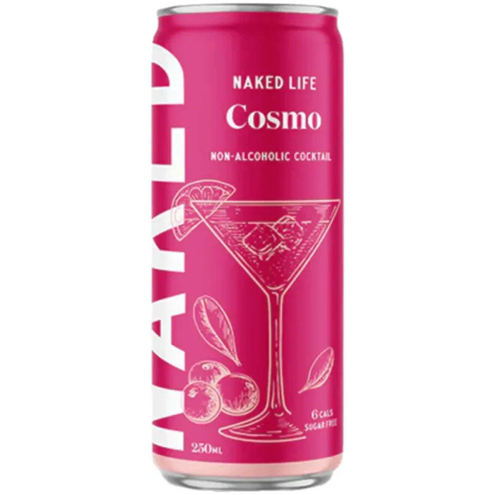 nakedlifespirits NAKED LIFE SPIRITS  Non Alcoholic  Cosmo 250ml