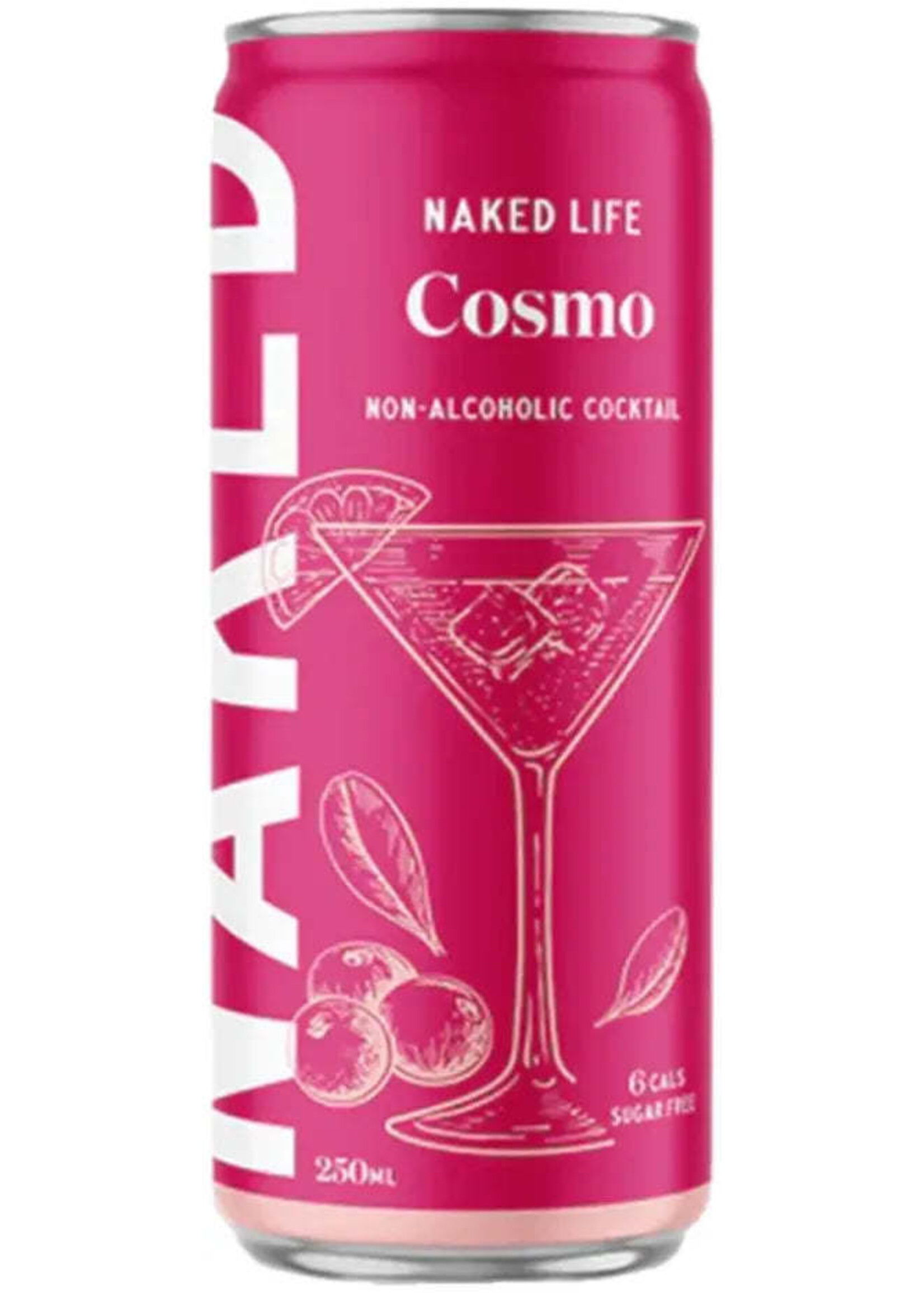 nakedlifespirits NAKED LIFE SPIRITS  Non Alcoholic  Cosmo 250ml