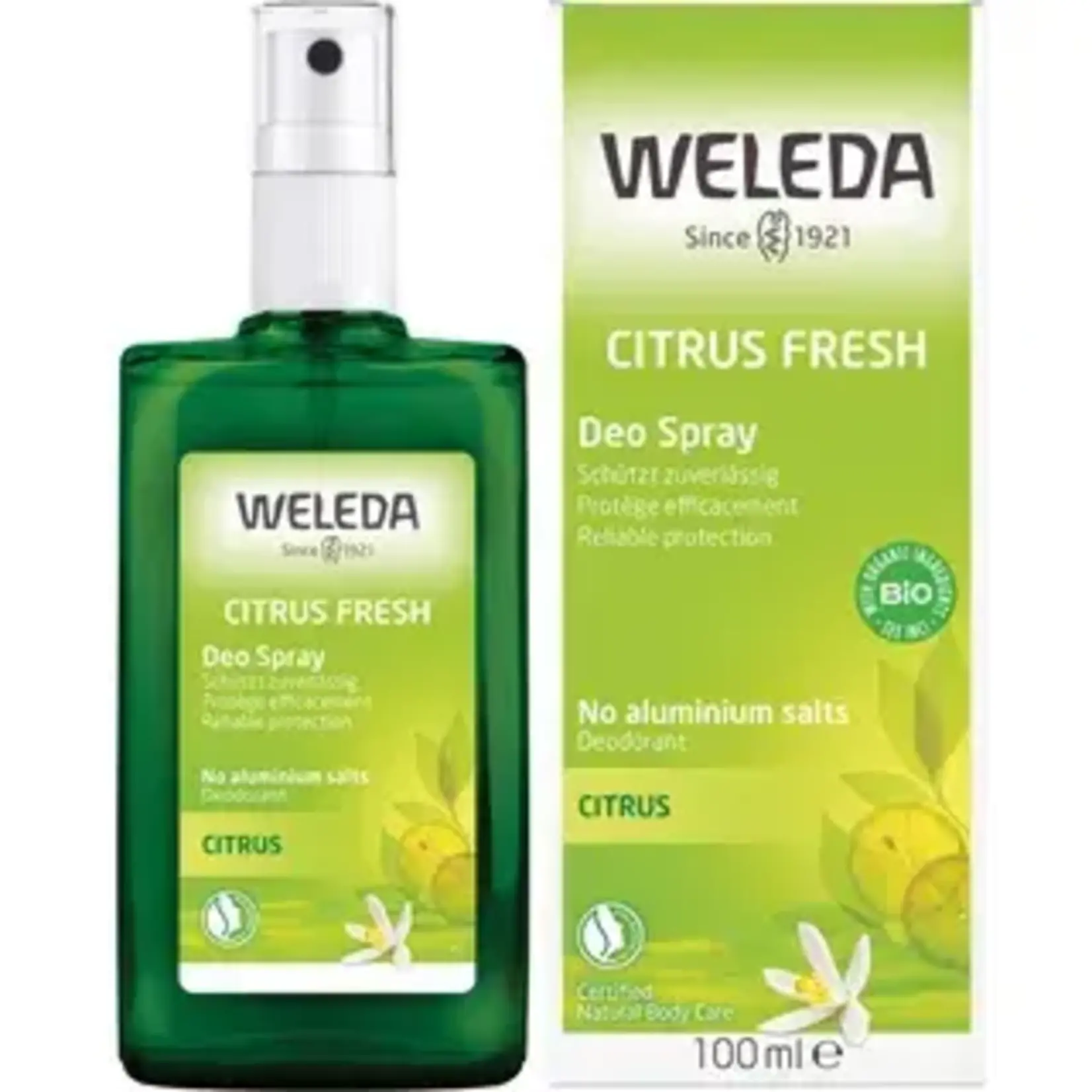 WELEDA Weleda Deodorant Spray Citrus Fresh 100ml