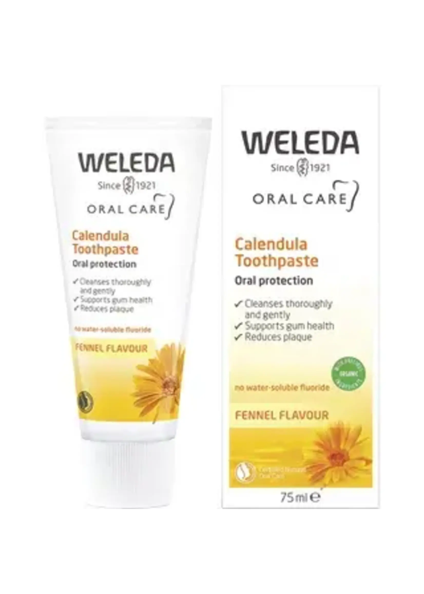 WELEDA Weleda Toothpaste Calendula and Fennel 75ml