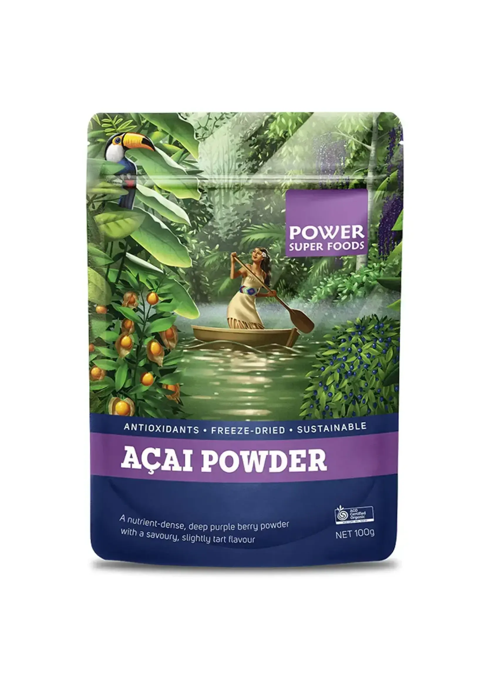 Power Super Foods Power Super Foods Organic  Acai Berry Powder 100g