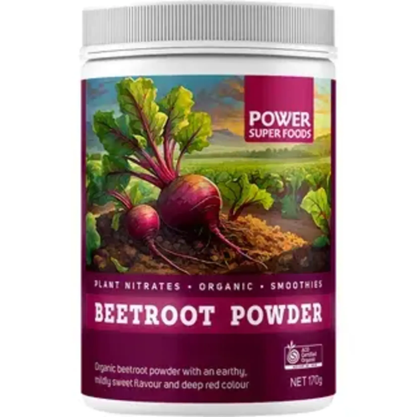 Power Super Foods Power Super Foods Organic Beetroot Powder 170gms