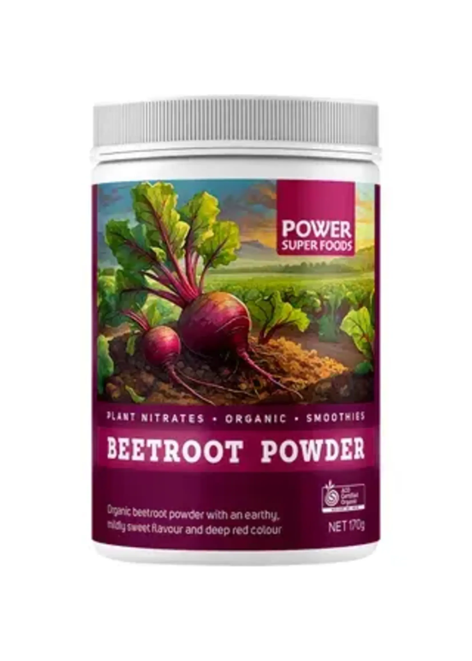 Power Super Foods Power Super Foods Organic Beetroot Powder 170gms