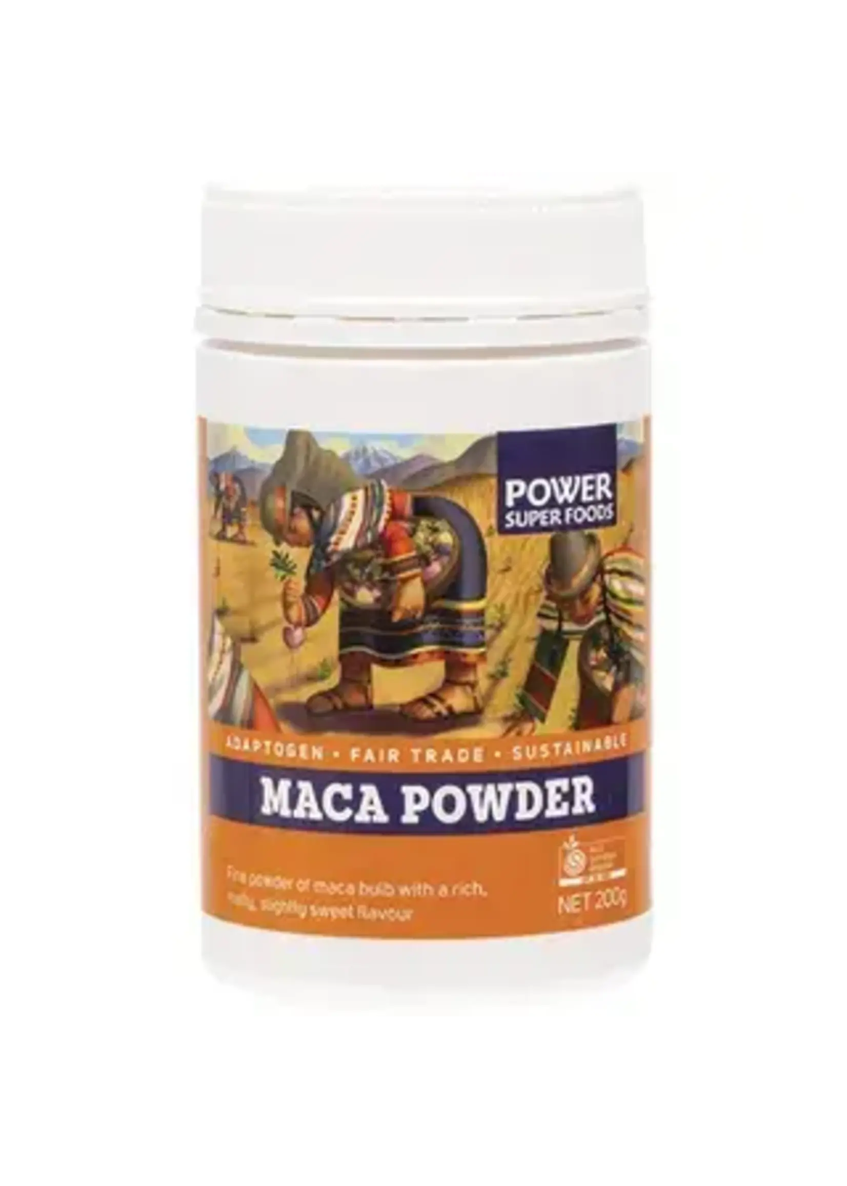 Power Super Foods Power Super Foods Organic  Maca Powder 200g (Tub)