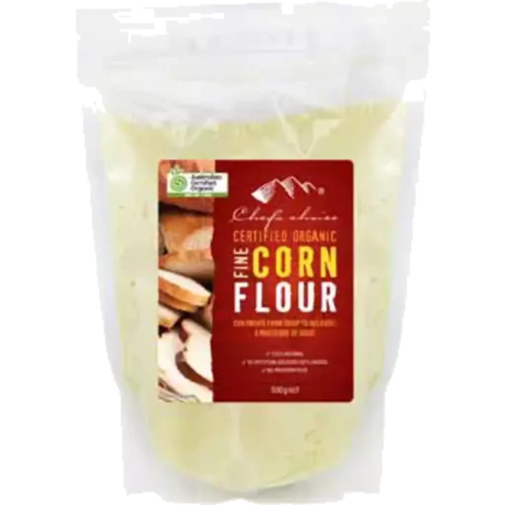Chefs Choice Chefs Choice Organic Fine Corn Flour 500g