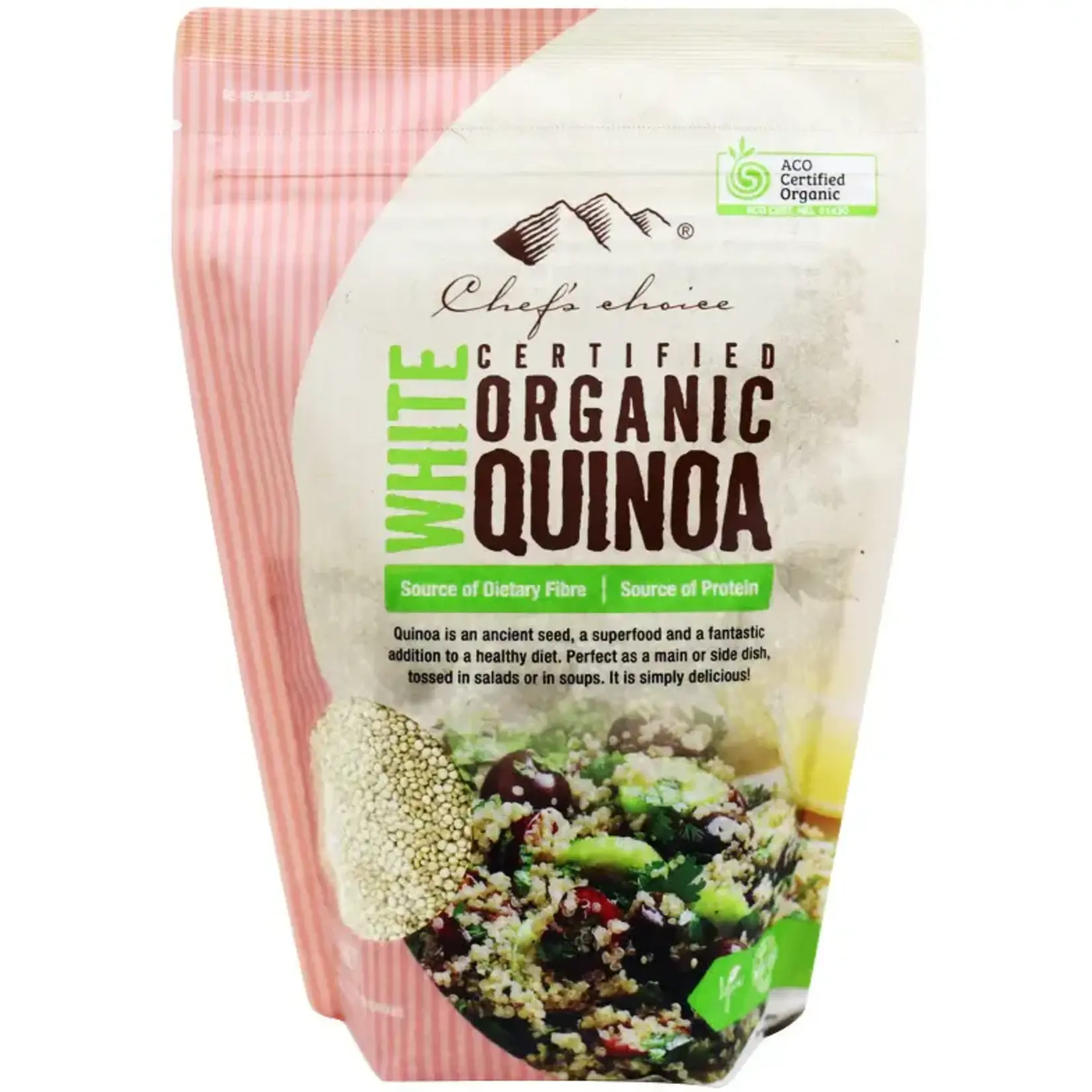 Chefs Choice Chefs Choice Organic  White Quinoa 500g