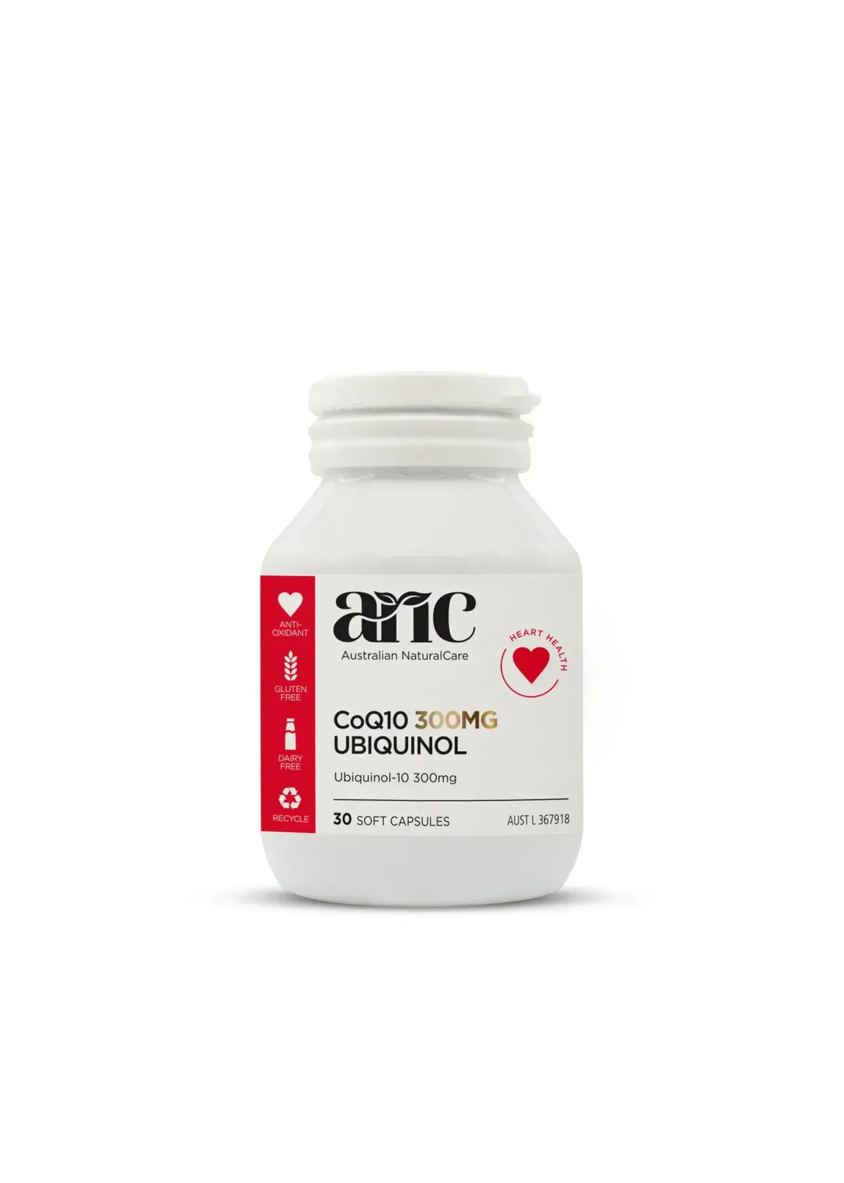 Australian Natural Care Australian Natural Care CoQ10 Ubiquinol 300mg