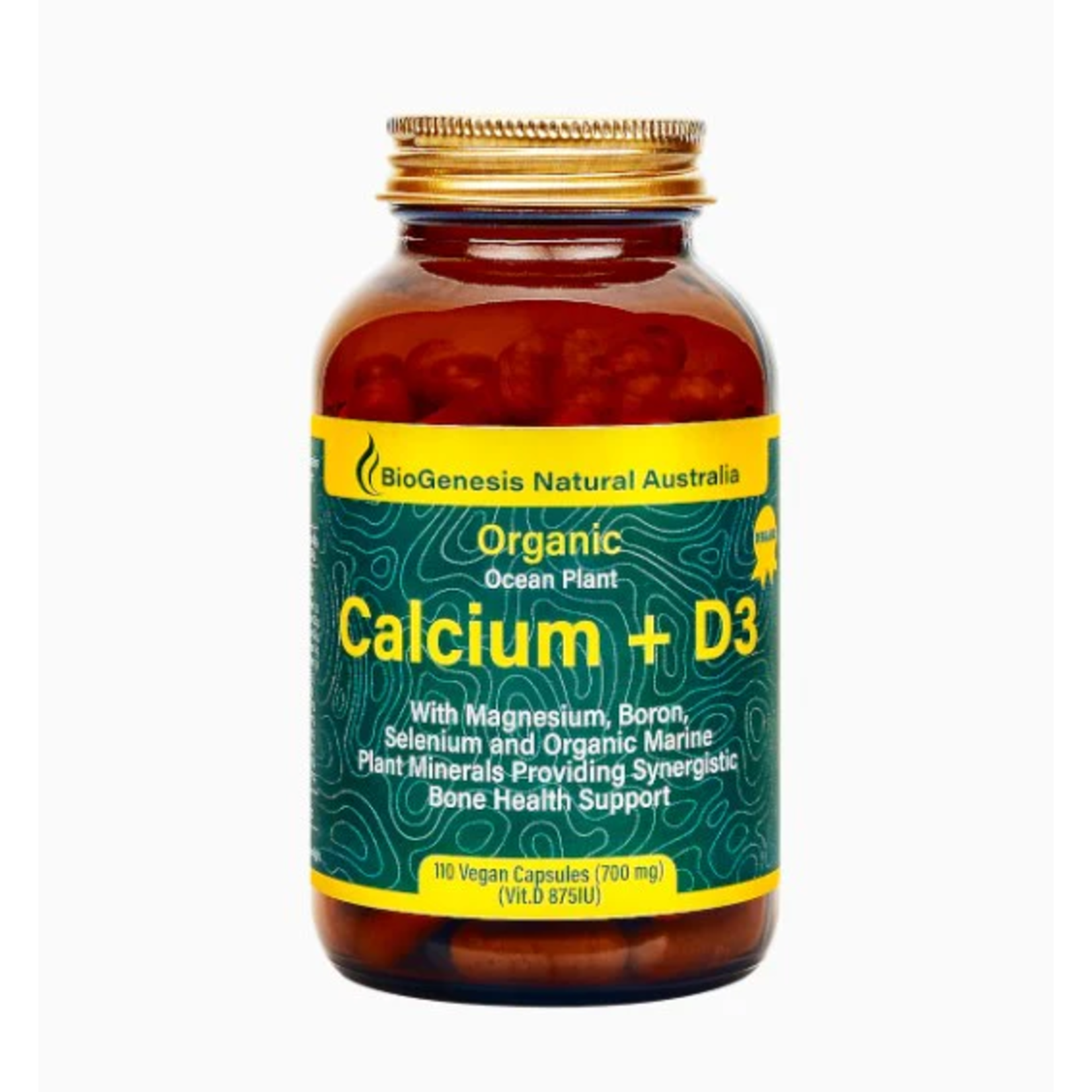 Biogenesis Natural Australia Biogenesis Organic Calcium 110 vegan caps