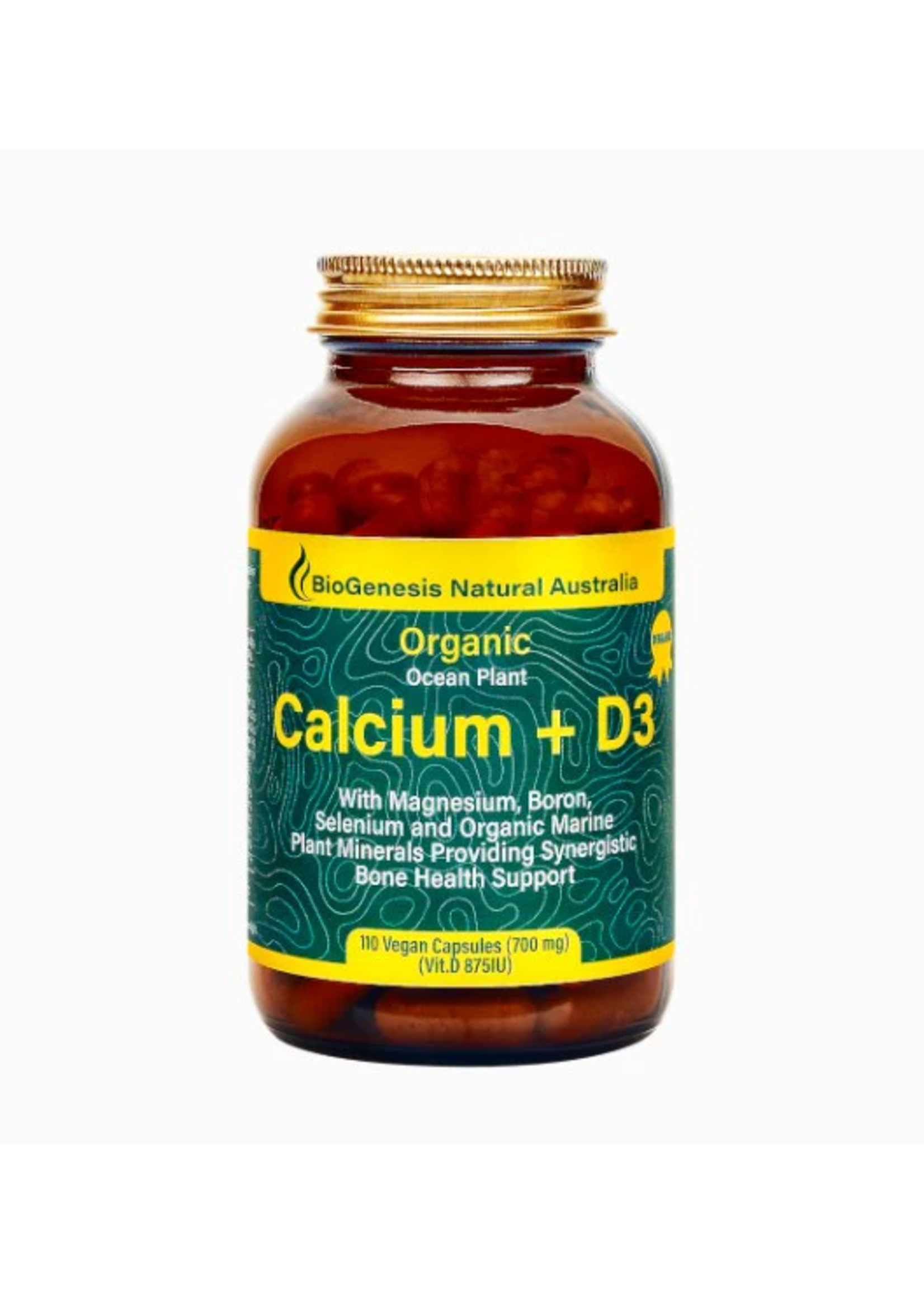 Biogenesis Natural Australia Biogenesis Organic Calcium 110 vegan caps