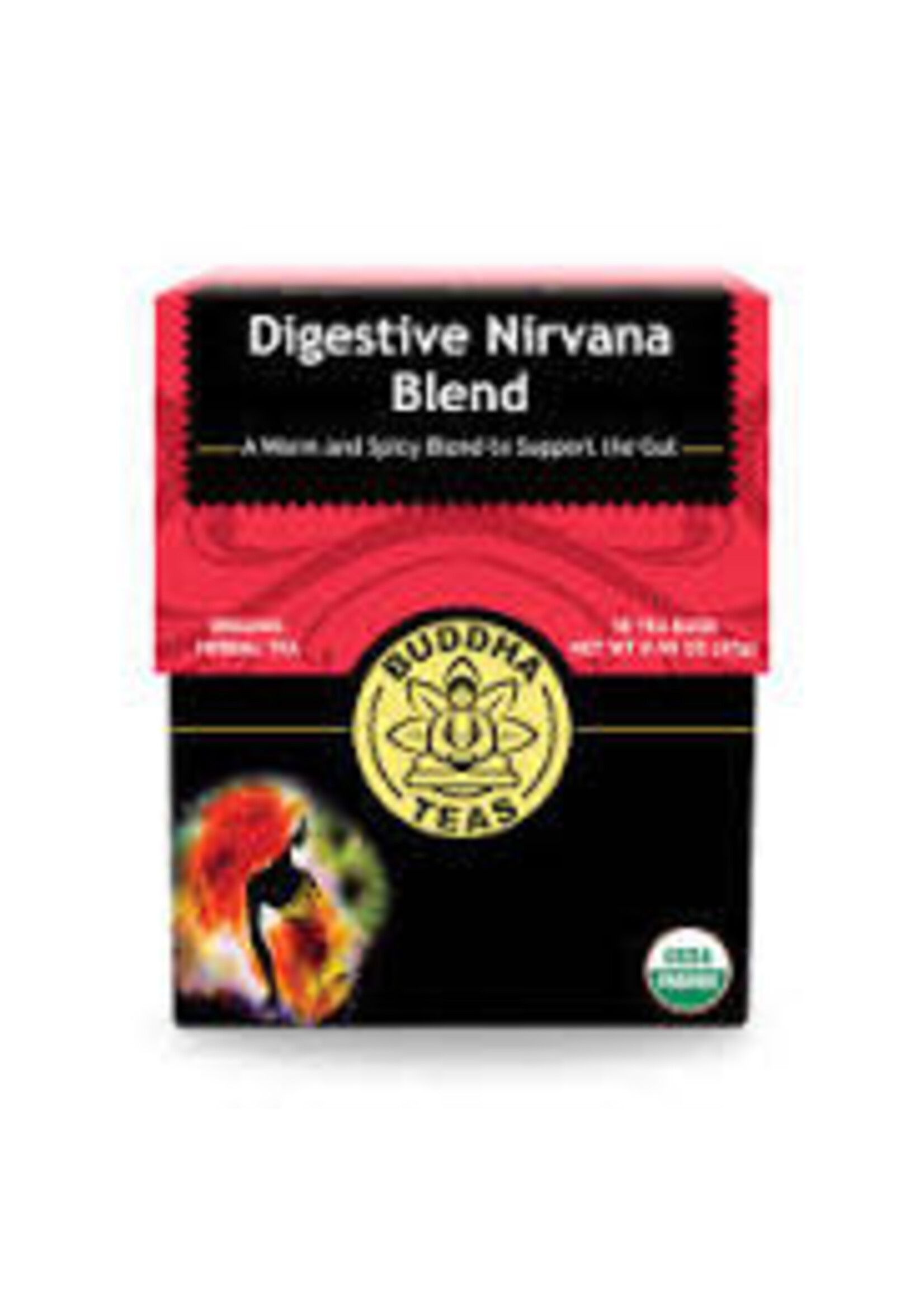 Buddha Teas Buddha Teas Organic Herbal Tea Bags 18 pk Digestive Nirvana Blend