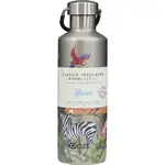 Cheeki Cheeki Insulated Drink Bottle. 600ml 3D Jungle