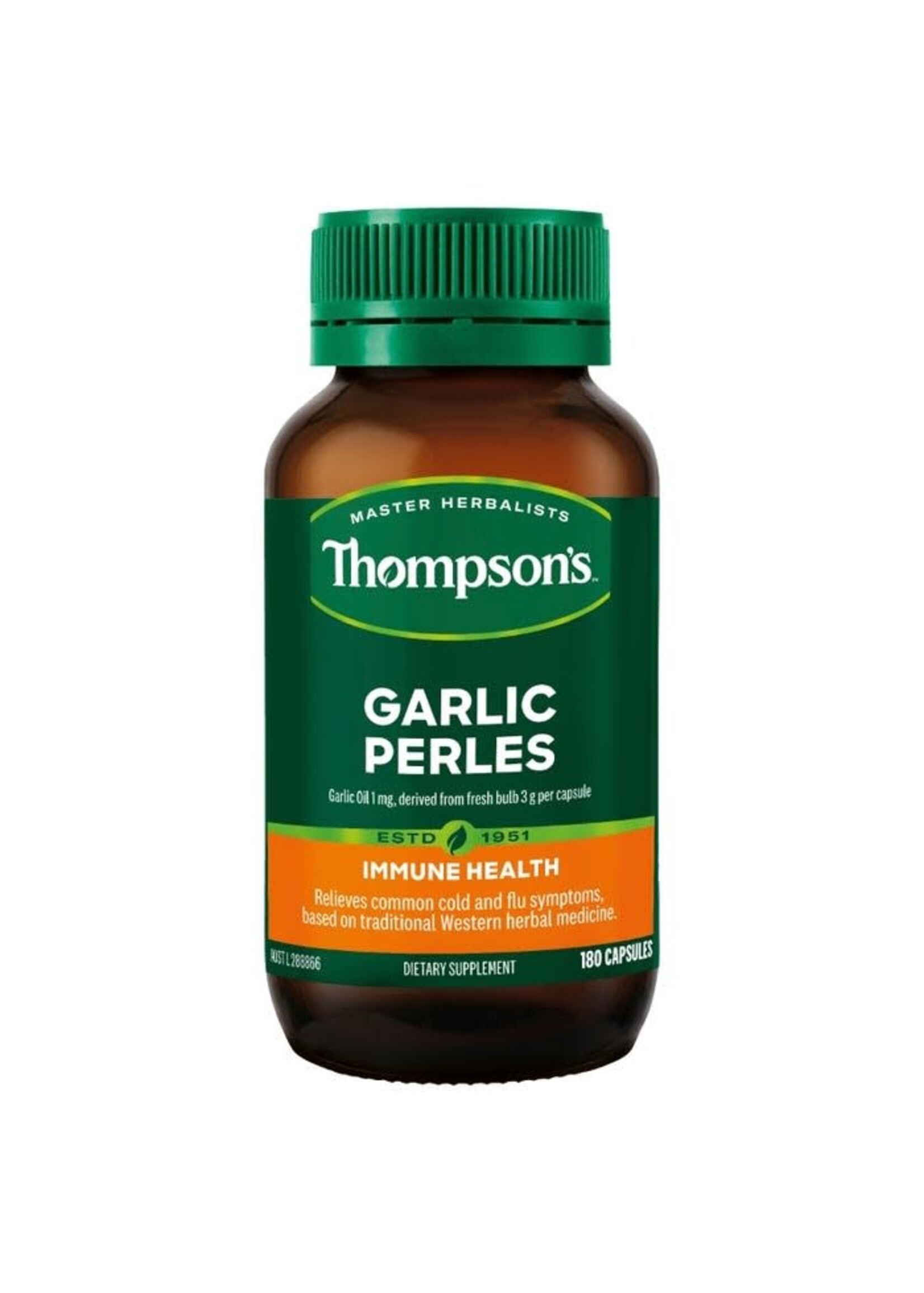Thompson's Thompsons Garlic Perles 180 caps