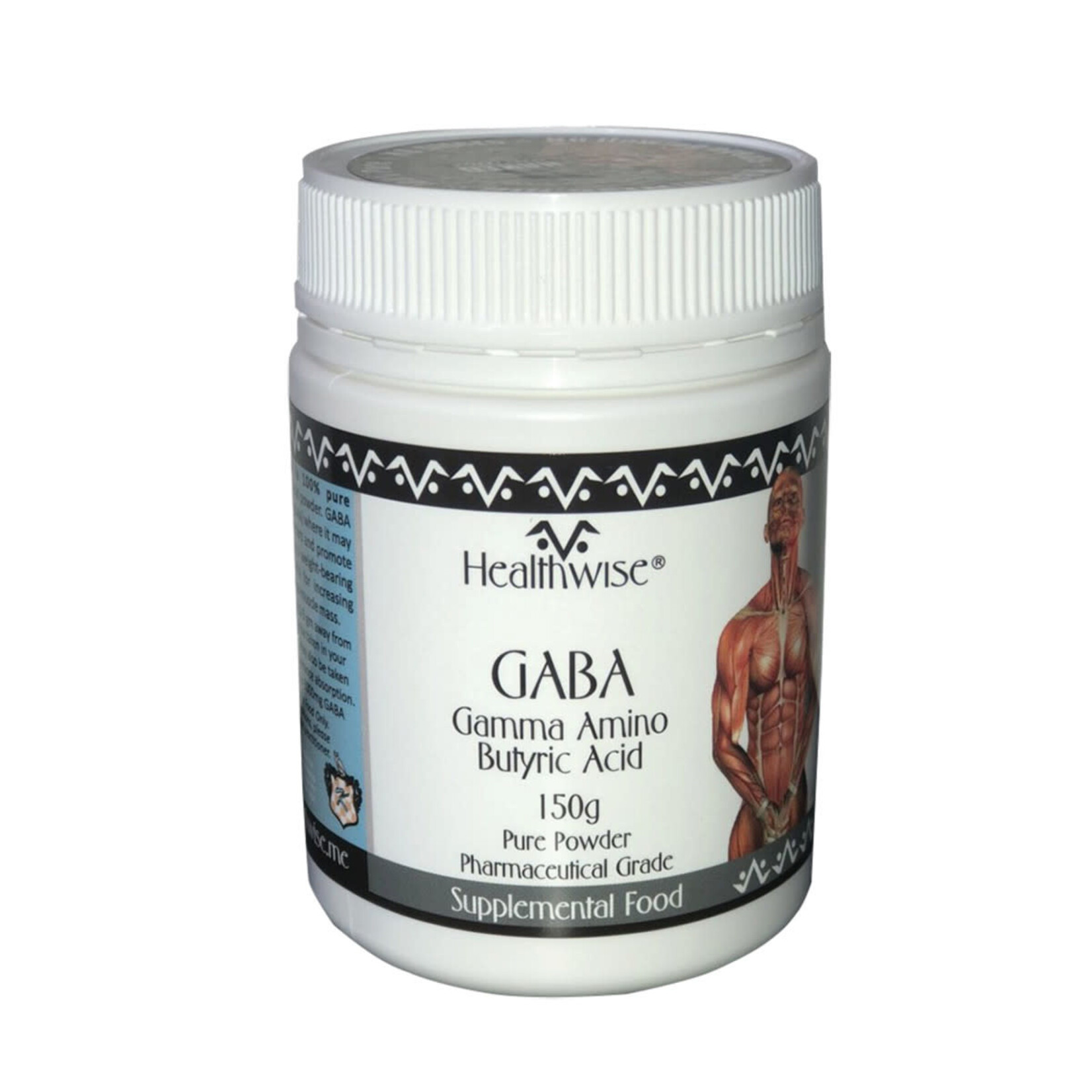 HEALTHWISE HealthWise GABA: Gamma Amino Butyric Acid 150g