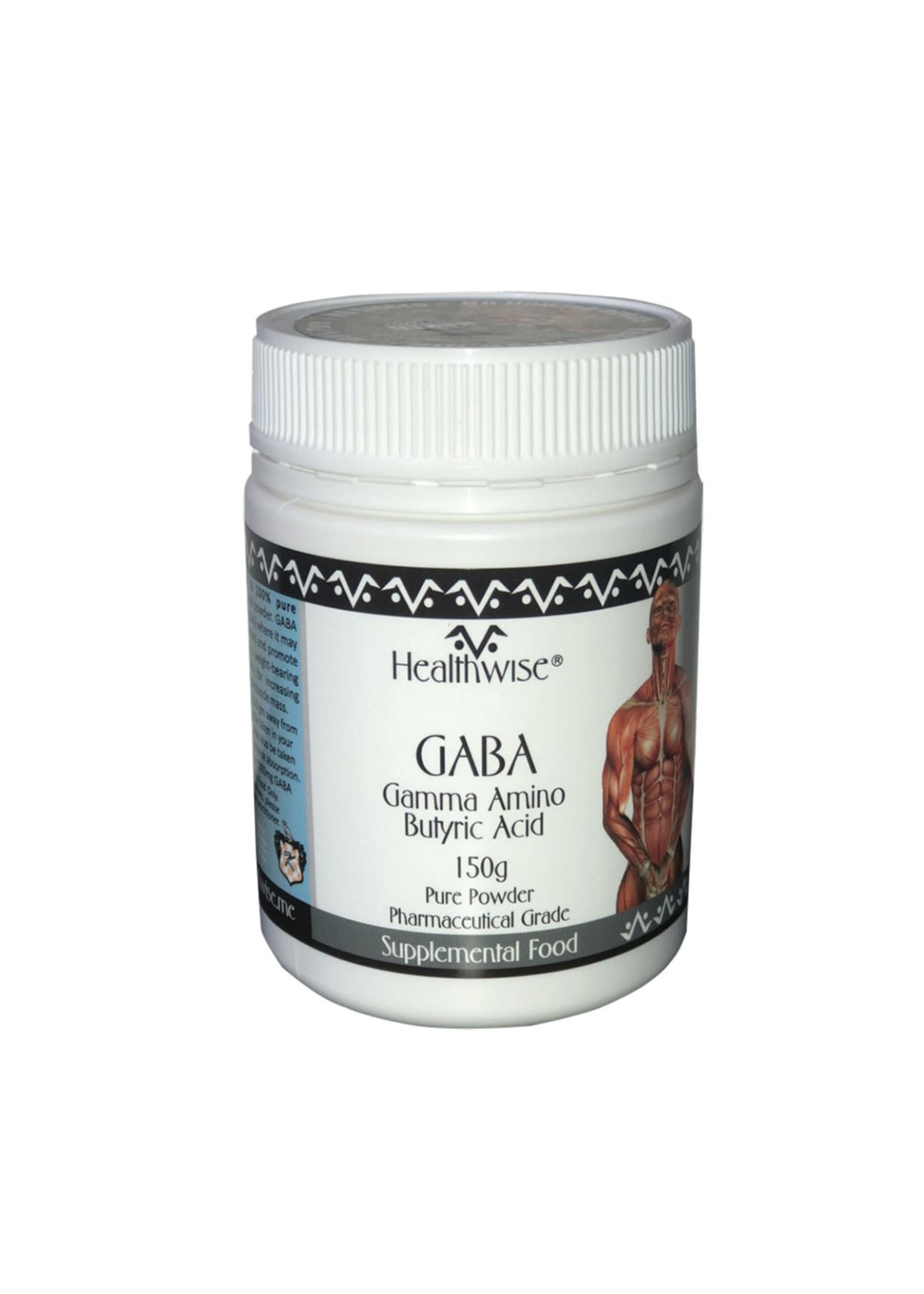 HEALTHWISE HealthWise GABA: Gamma Amino Butyric Acid 150g