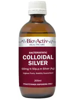 Bio Activ BioActiv Colloidal Silver 50p.p.m.Silver 200ml
