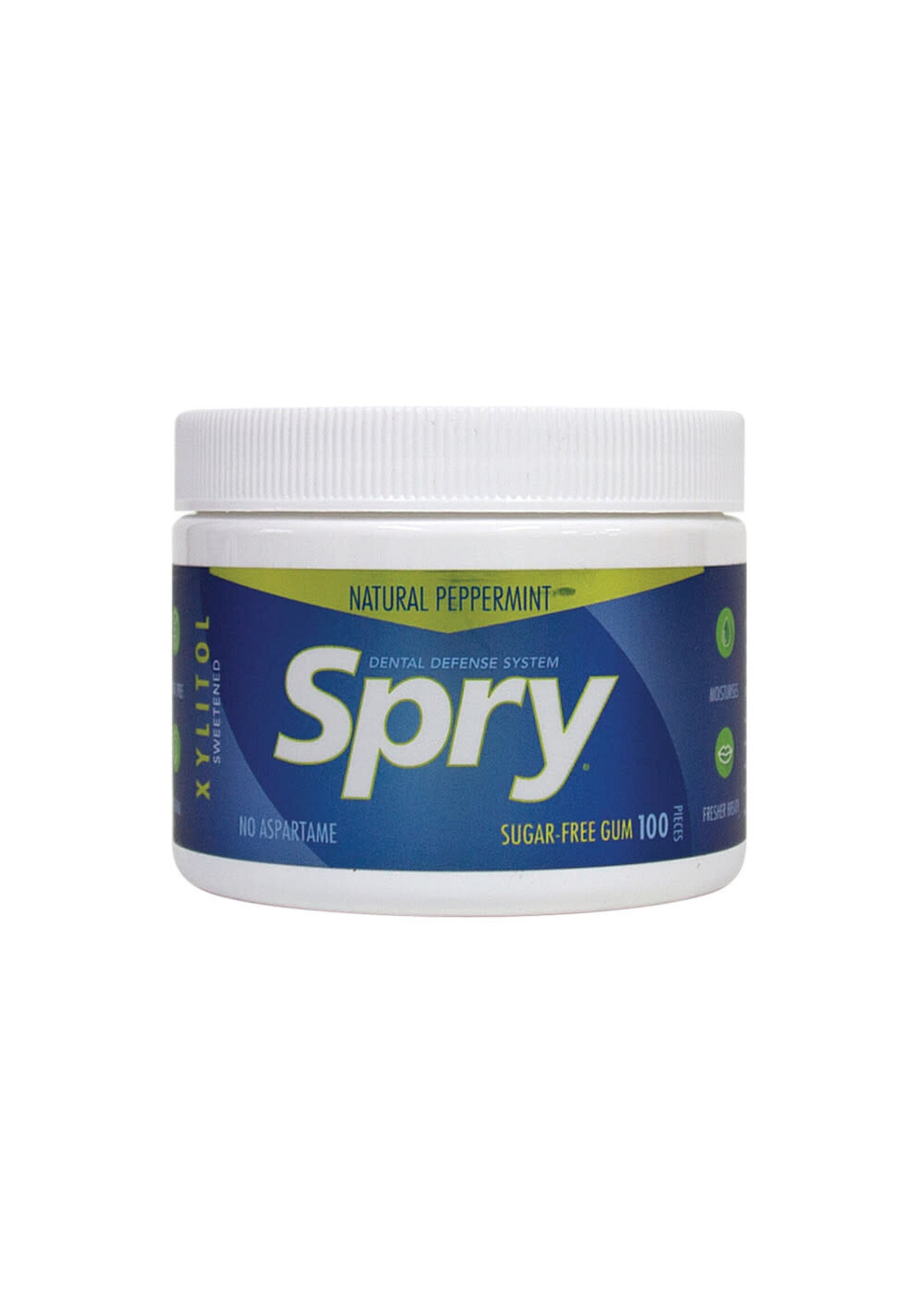 Spry Spry Xylitol Chewing Gum Peppermint 100 pieces