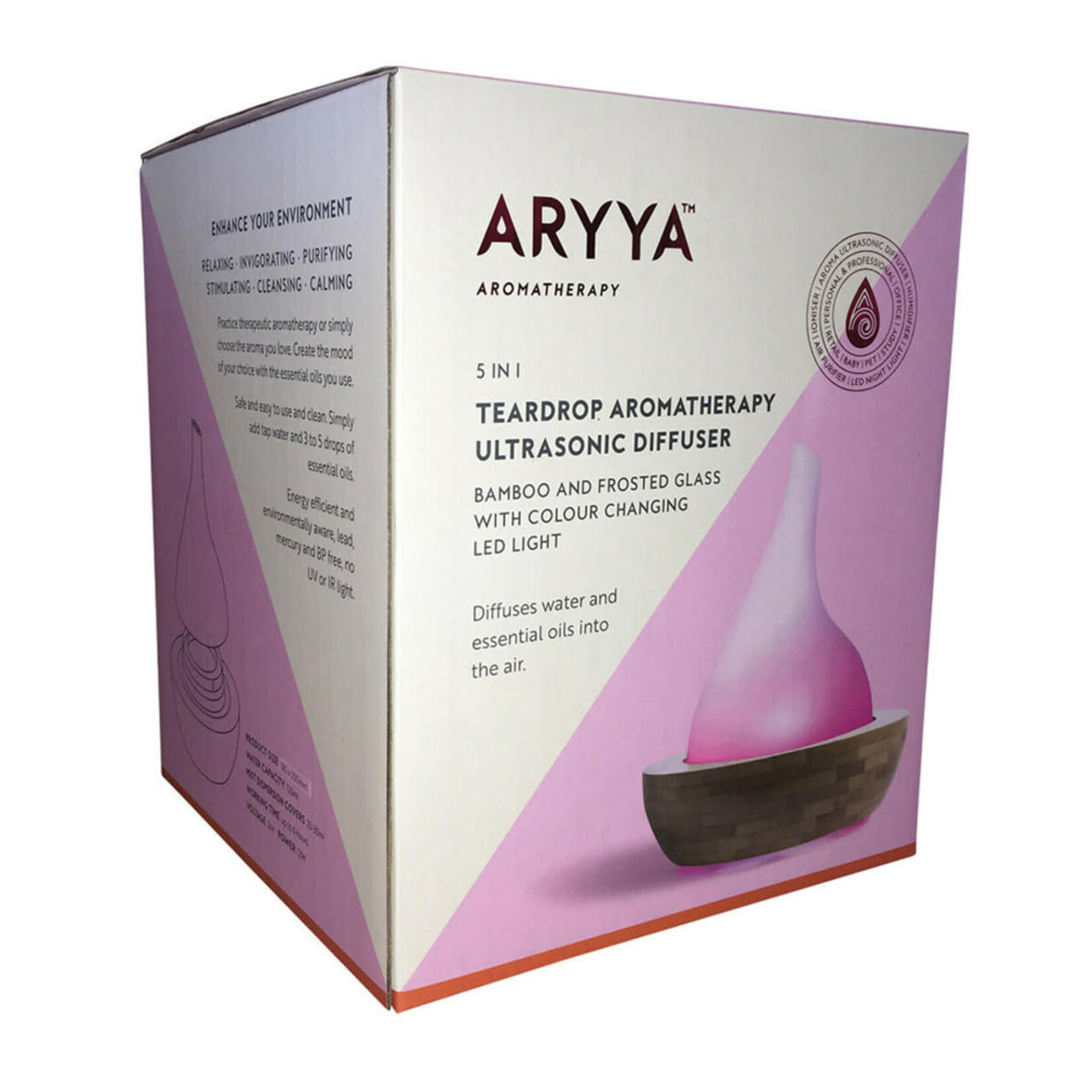 Aryya Aryya Aromatherapy Ultrasonic Diffuser - Teardrop