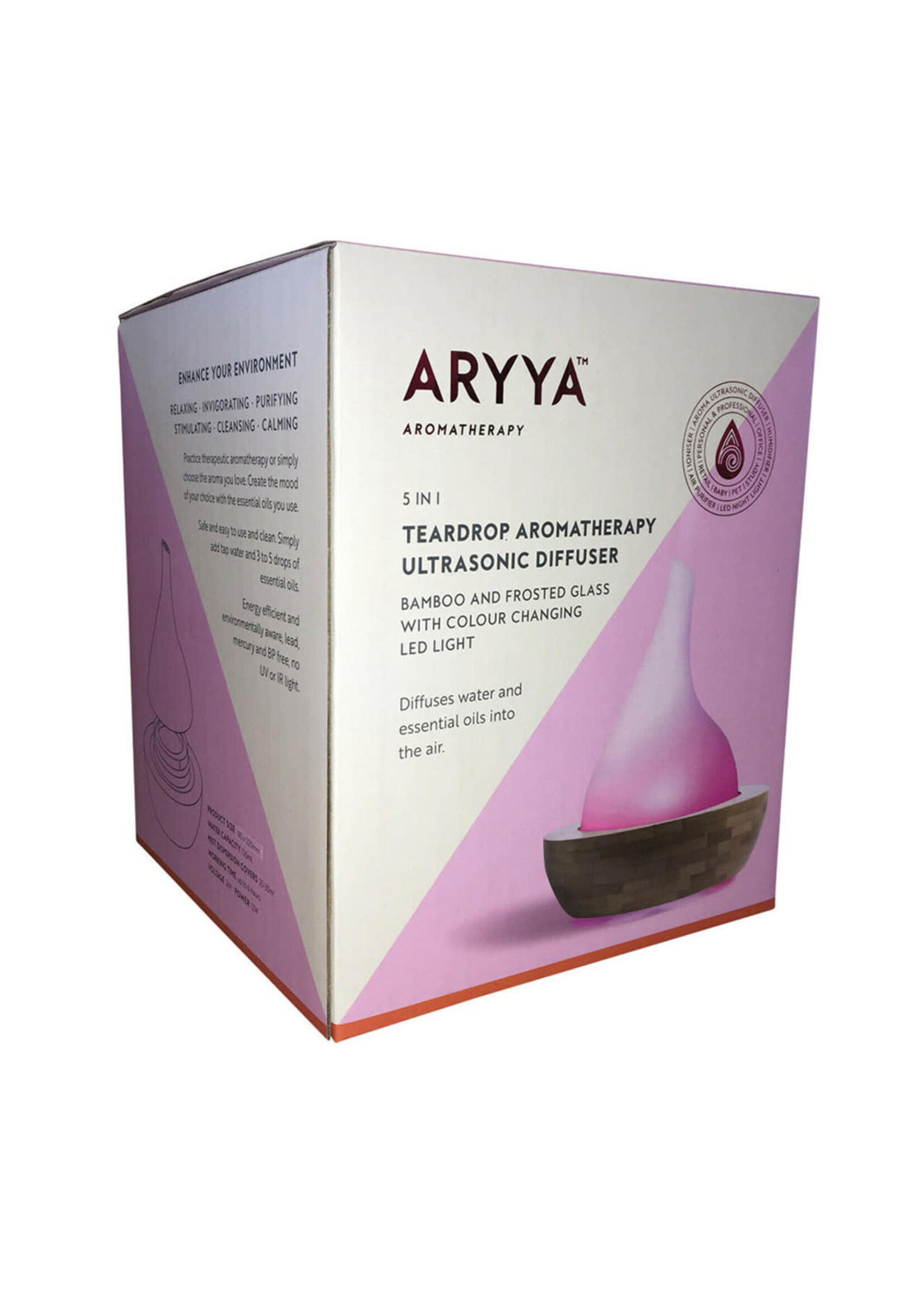 Aryya Aryya Aromatherapy Ultrasonic Diffuser - Teardrop