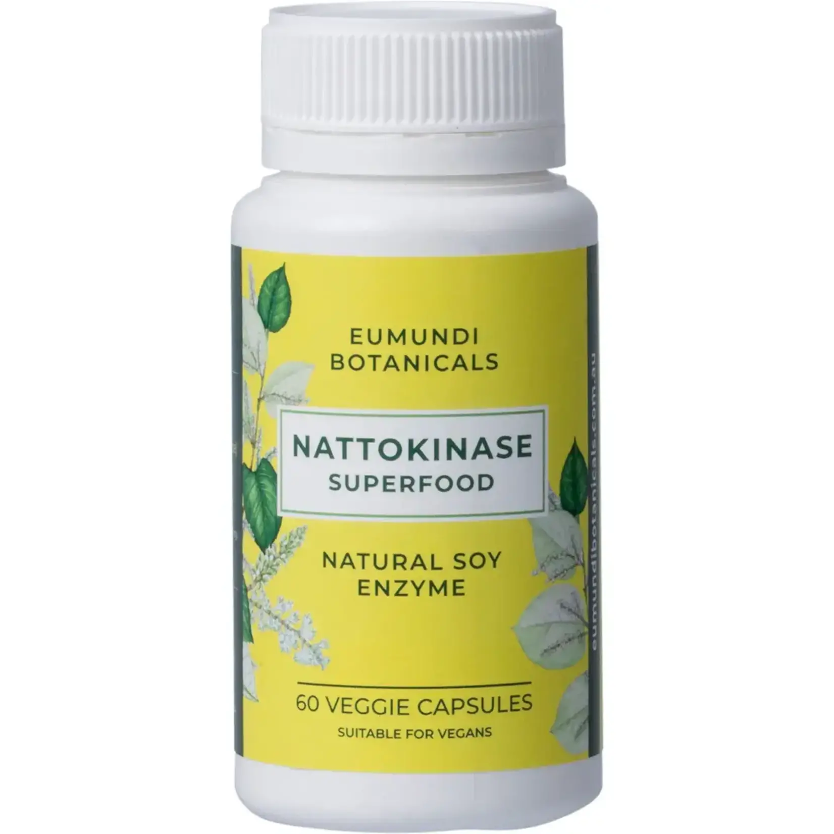 Eumundi Potanicals Eumundi Botanicals Nattokinase Natural Soy Enzyme 60 Caps