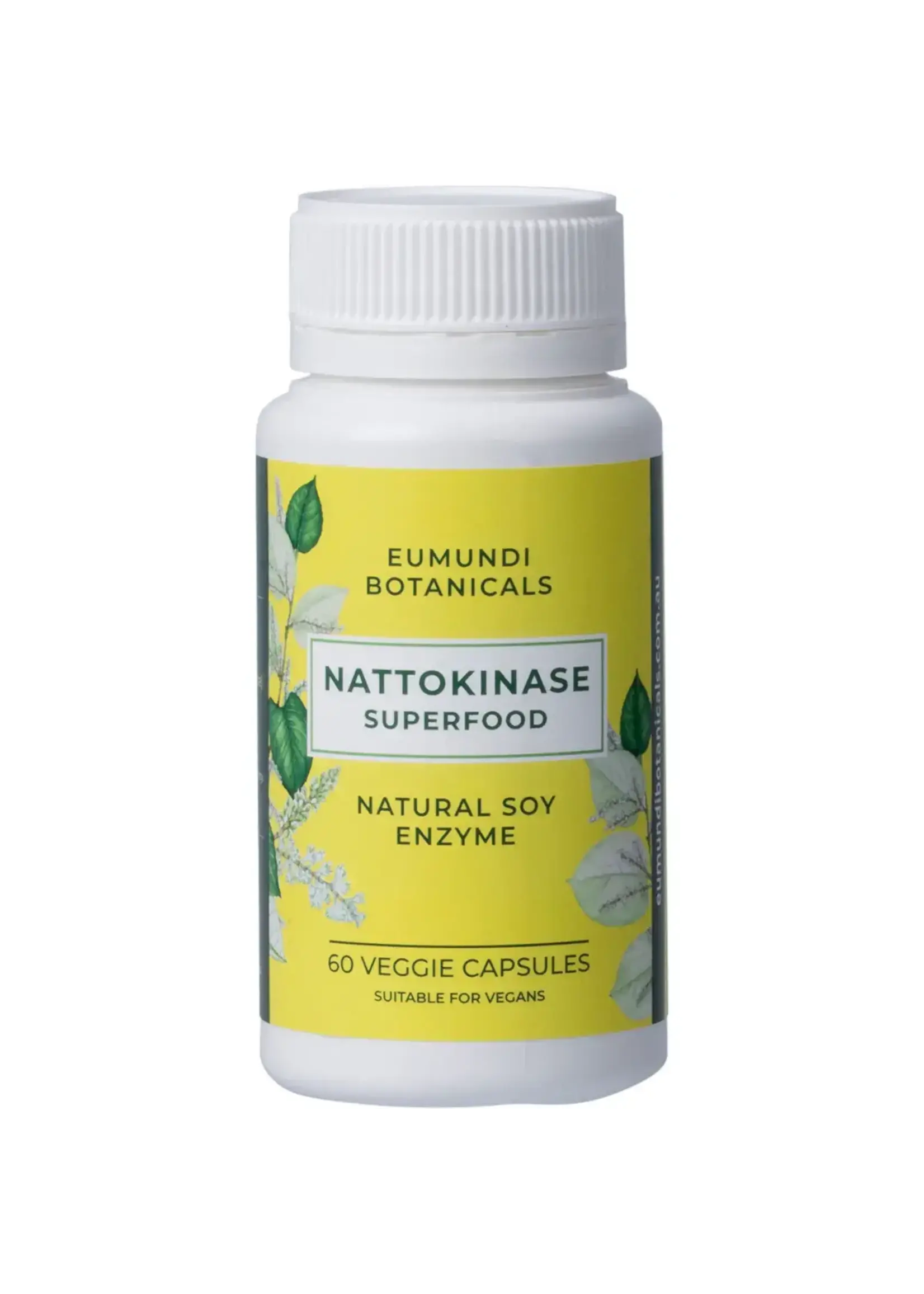 Eumundi Potanicals Eumundi Botanicals Nattokinase Natural Soy Enzyme 60 Caps