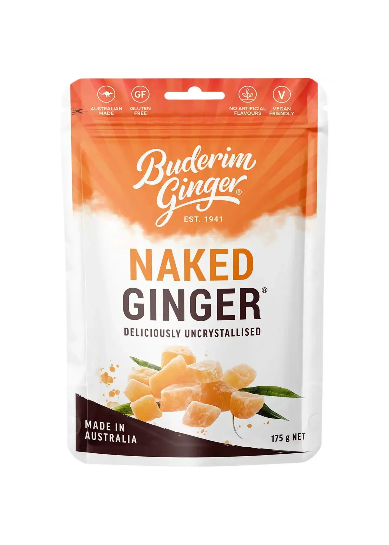 Buderim Ginger Buderim Ginger Naked Ginger 175g