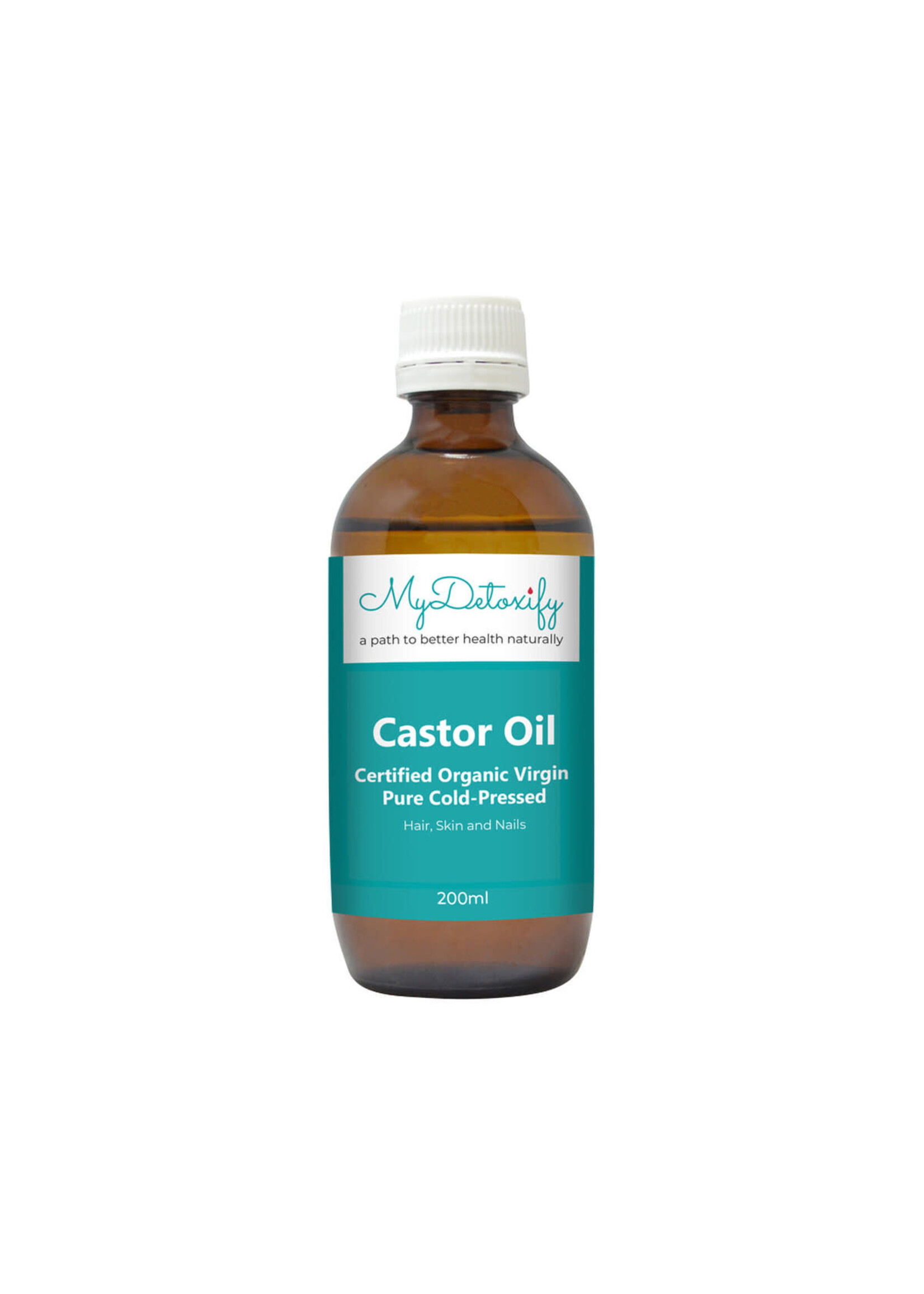 MyDetoxify MyDetoxify Organic Virgin Cold pressed Castor Oil 200ml