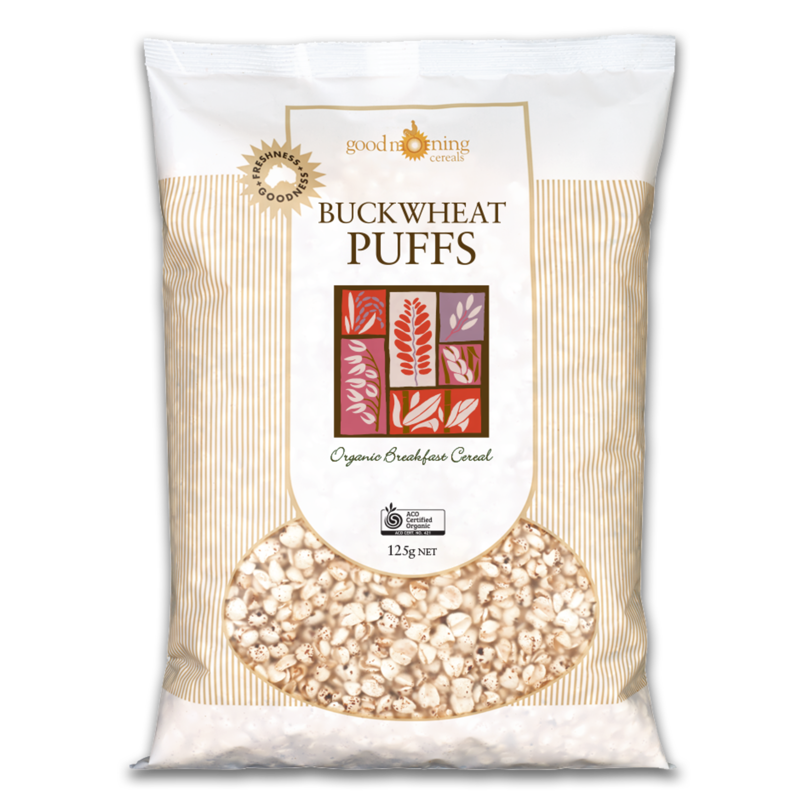 Good Morning Cereals Good Morning Cereals  Buckwheat Puffs 125G