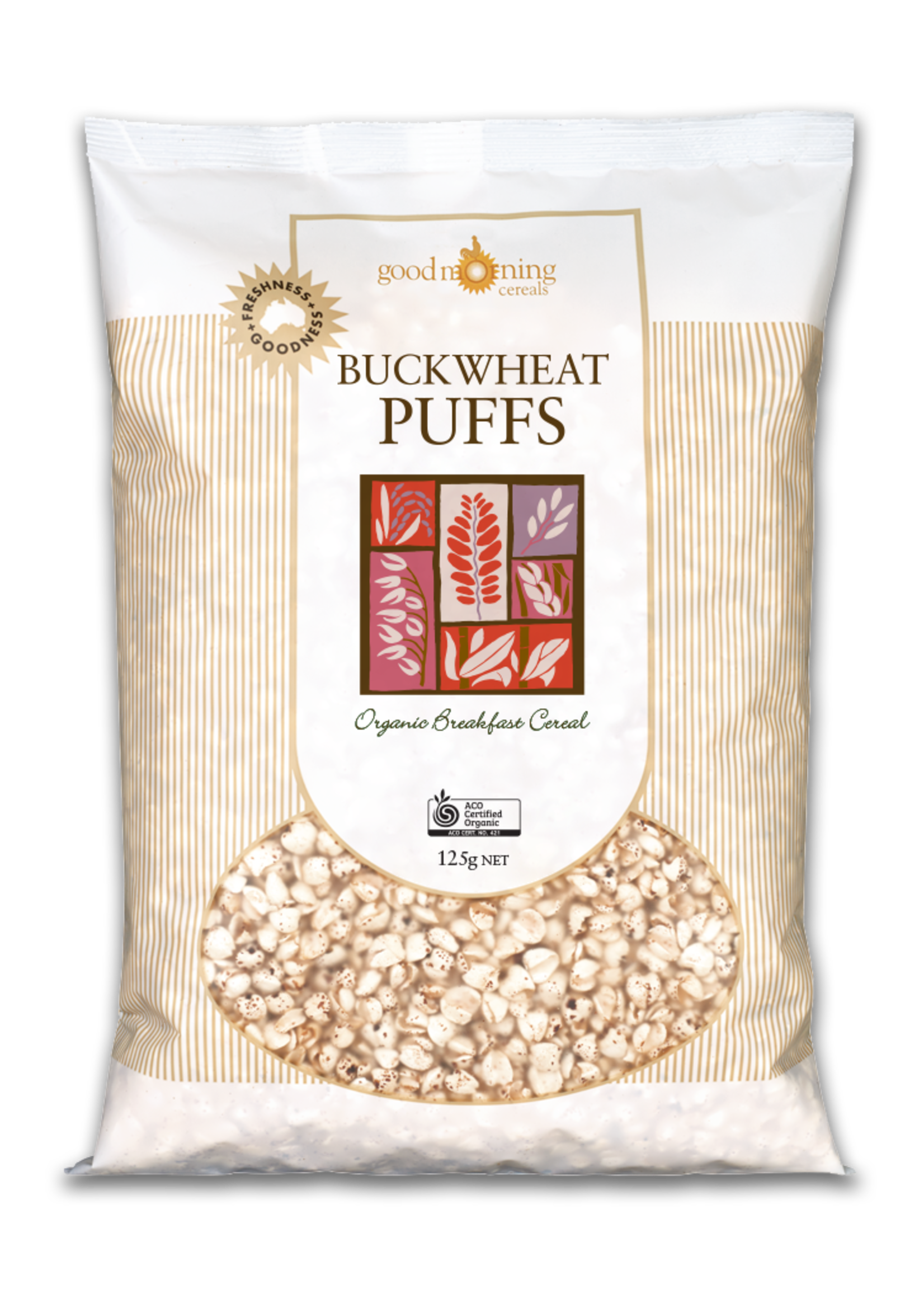 Good Morning Cereals Good Morning Cereals  Buckwheat Puffs 125G