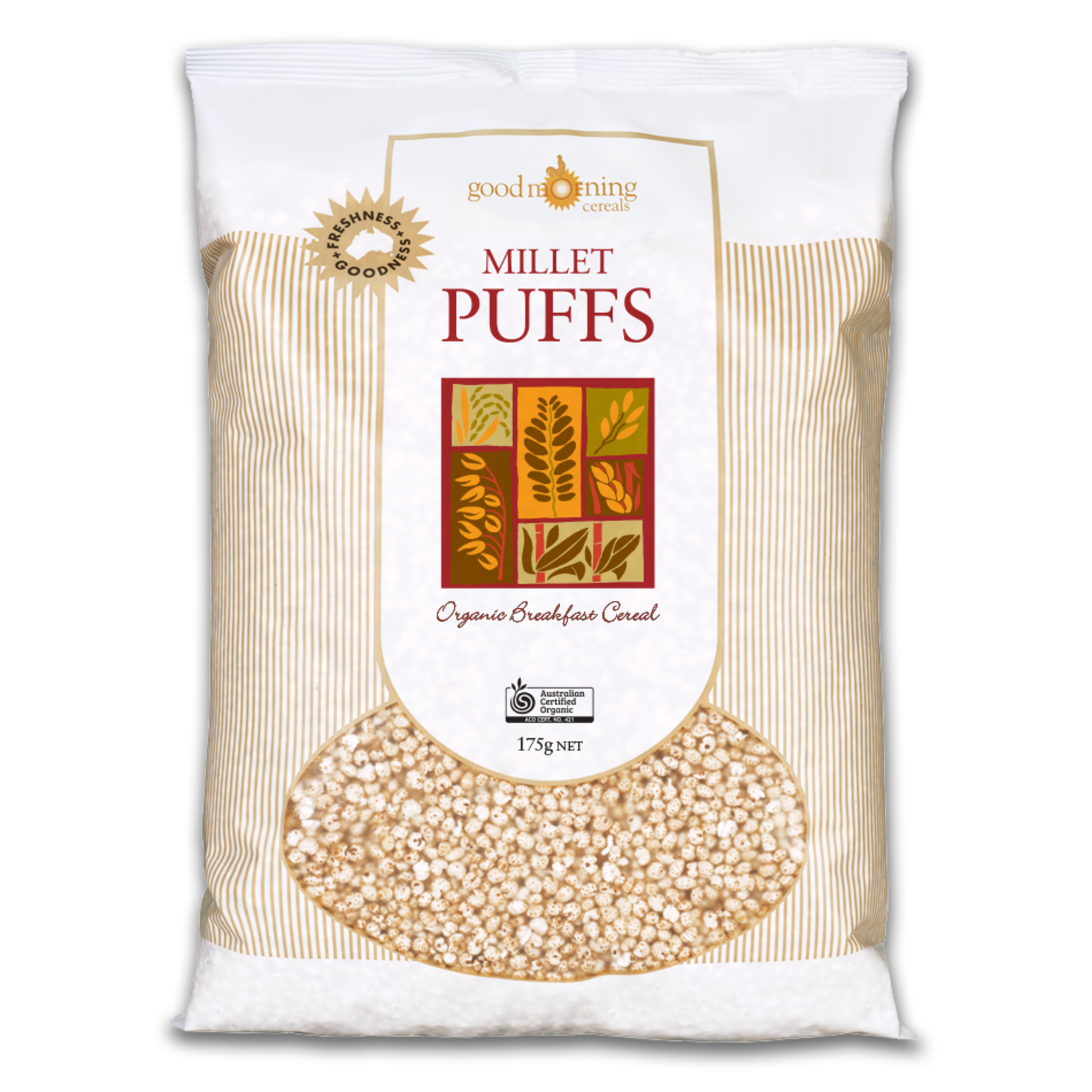 Good Morning Cereals Good Morning Cereals Millet Puffs Organic 175g