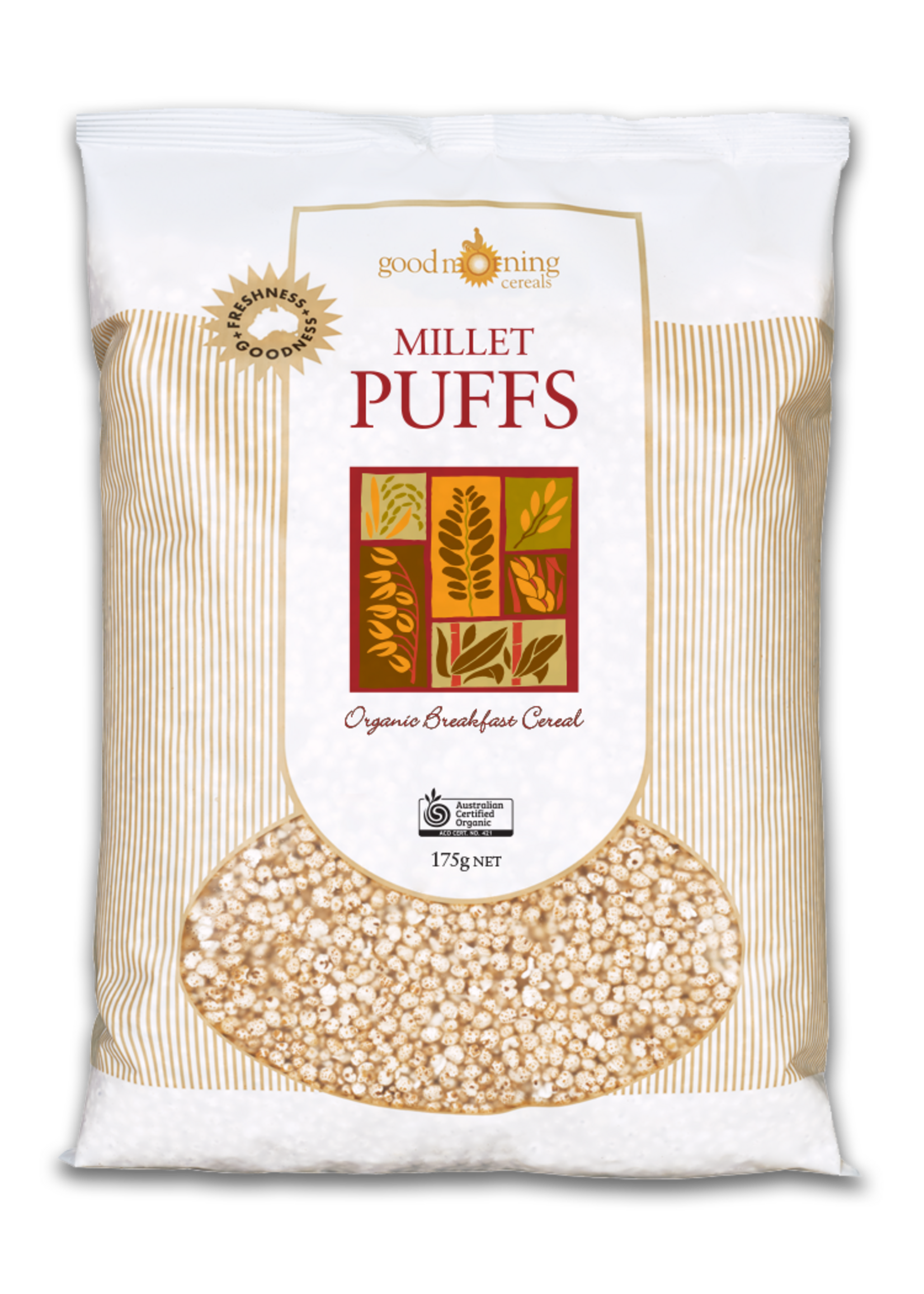 Good Morning Cereals Good Morning Cereals Millet Puffs Organic 175g