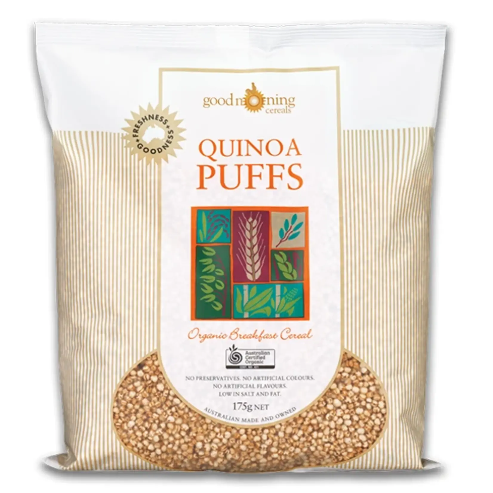 Good Morning Cereals Good Morning Cereals Quinoa Puffs 175g