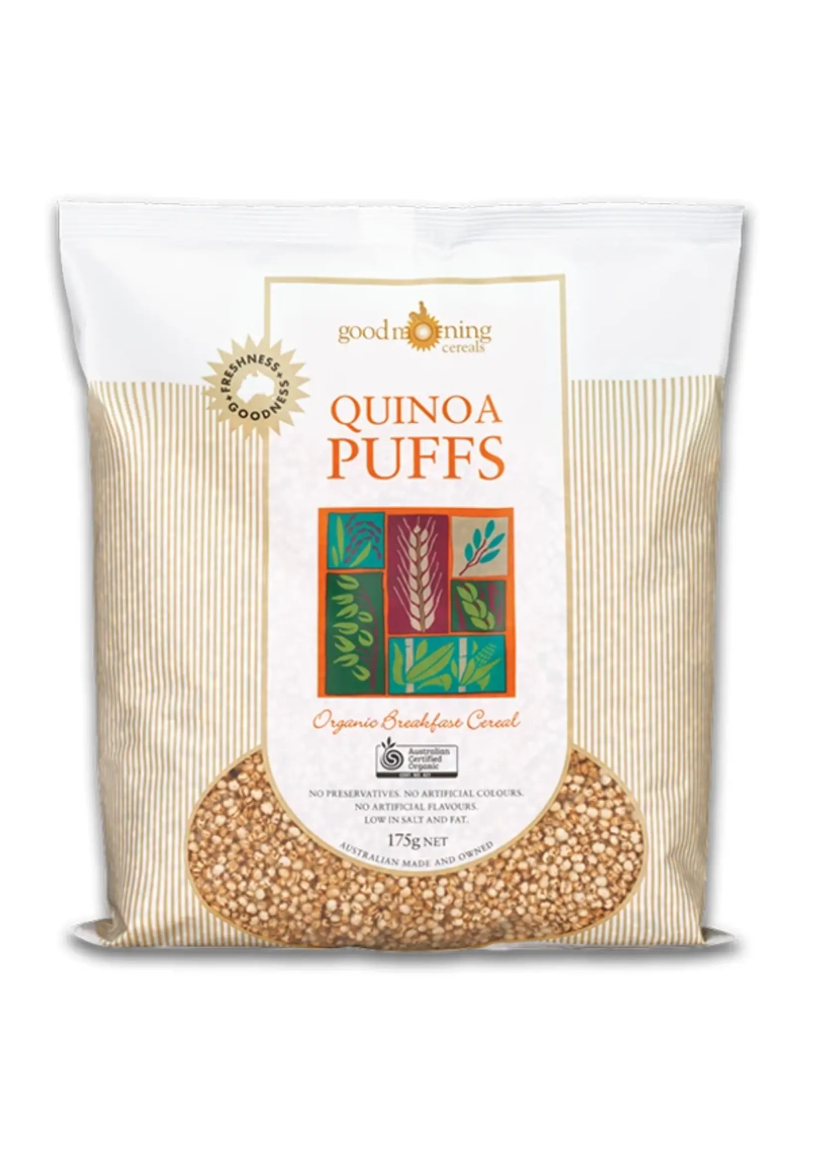 Good Morning Cereals Good Morning Cereals Quinoa Puffs 175g