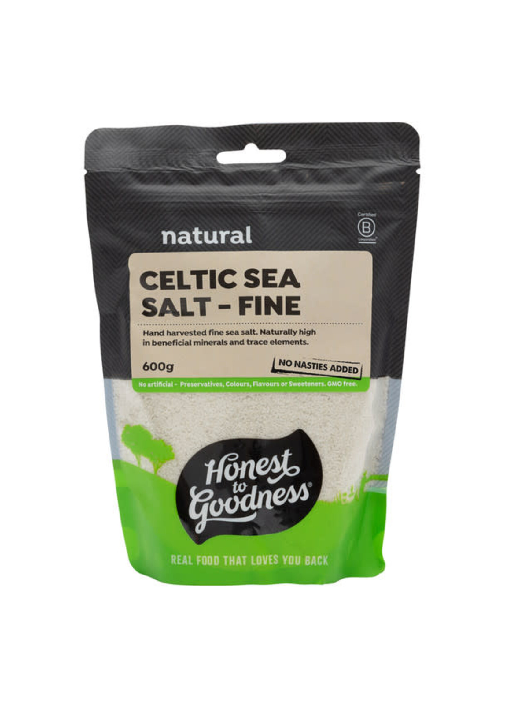 Honest To Goodness Honest to Goodness  Natural Celtic Sea Salt 600g Fine