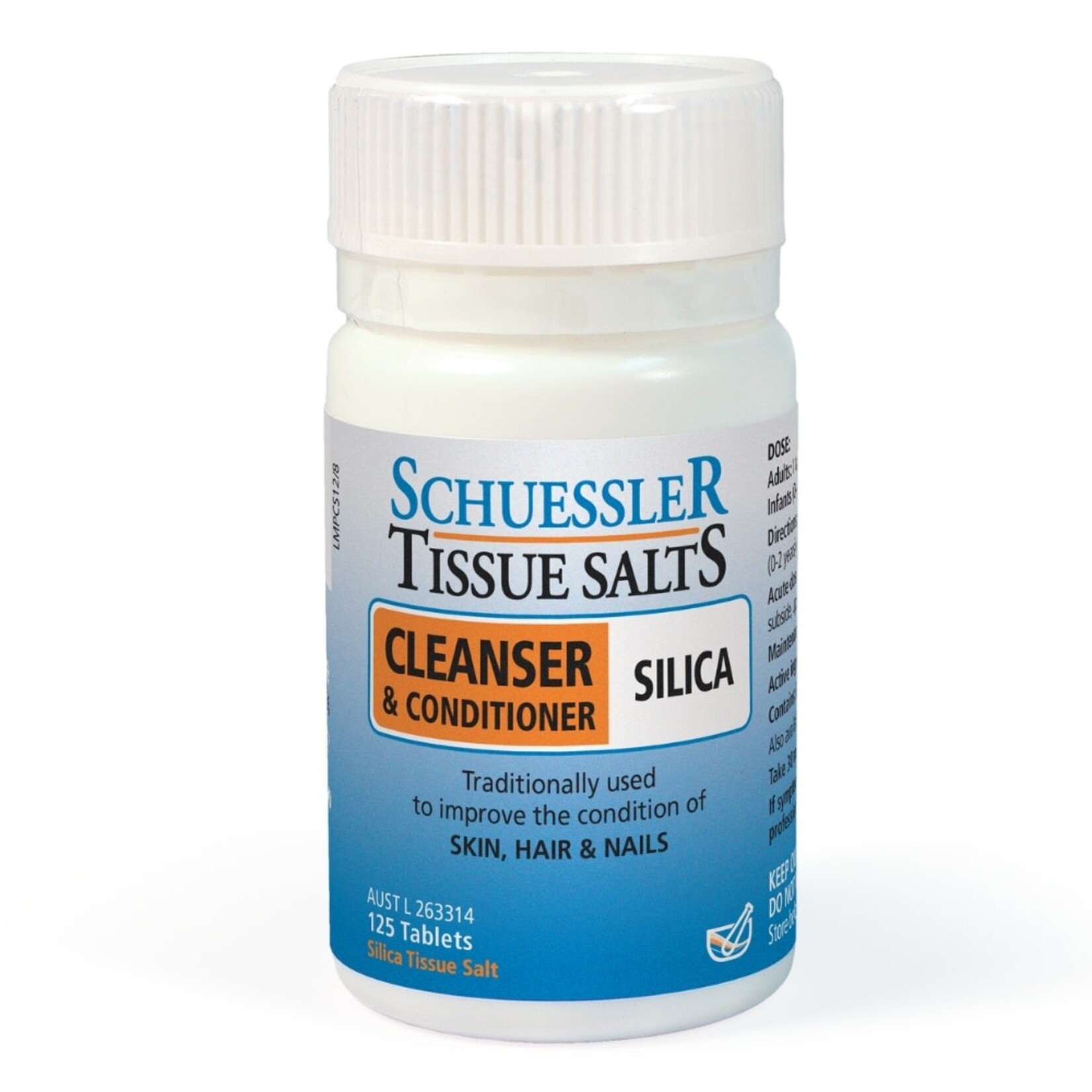 Schuessler Schuessler Tissue Salts Silica 125 Tabs