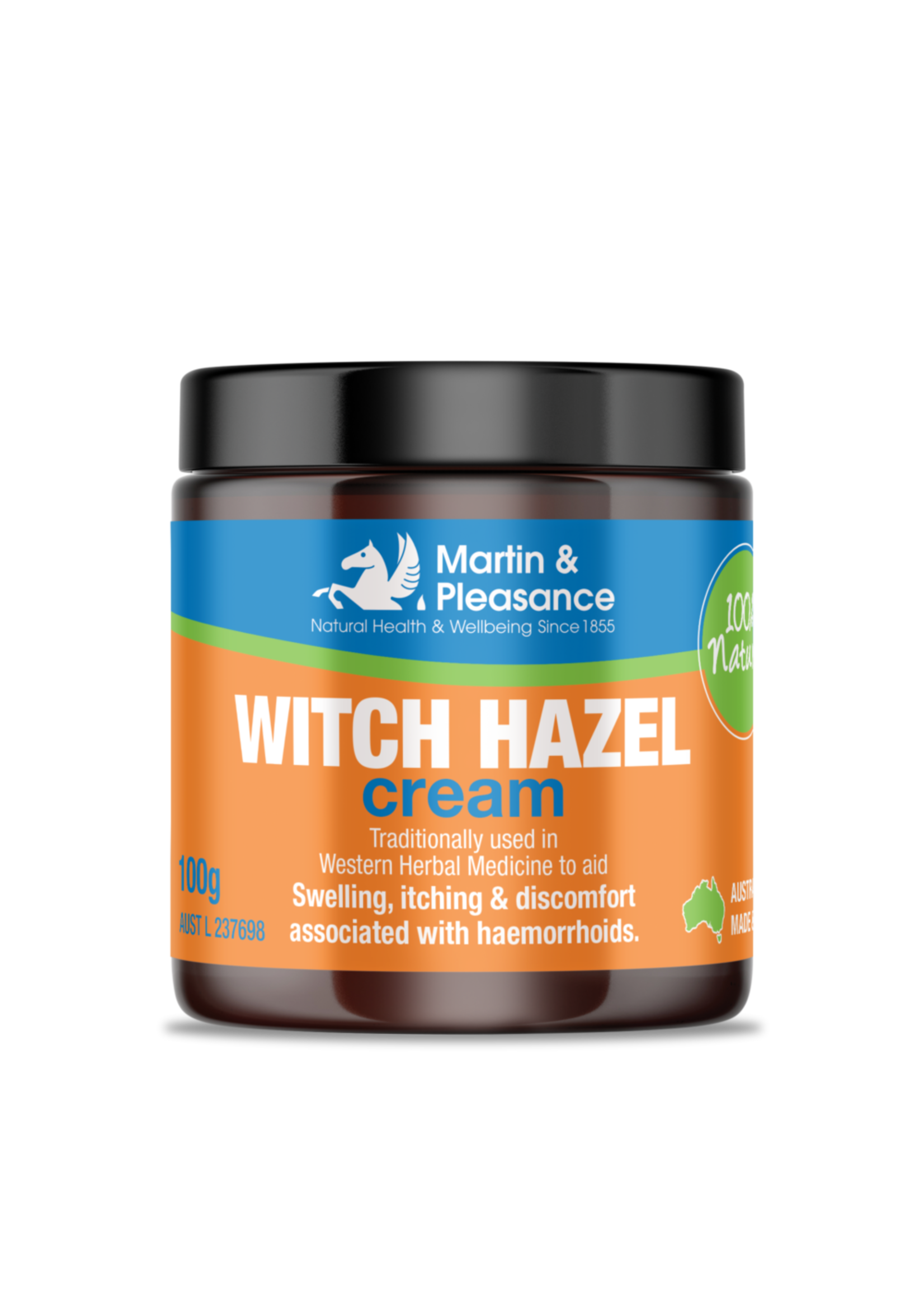 Martin & Pleasance Martin & Pleasance Witch Hazel (Hamamelis) Cream 100g