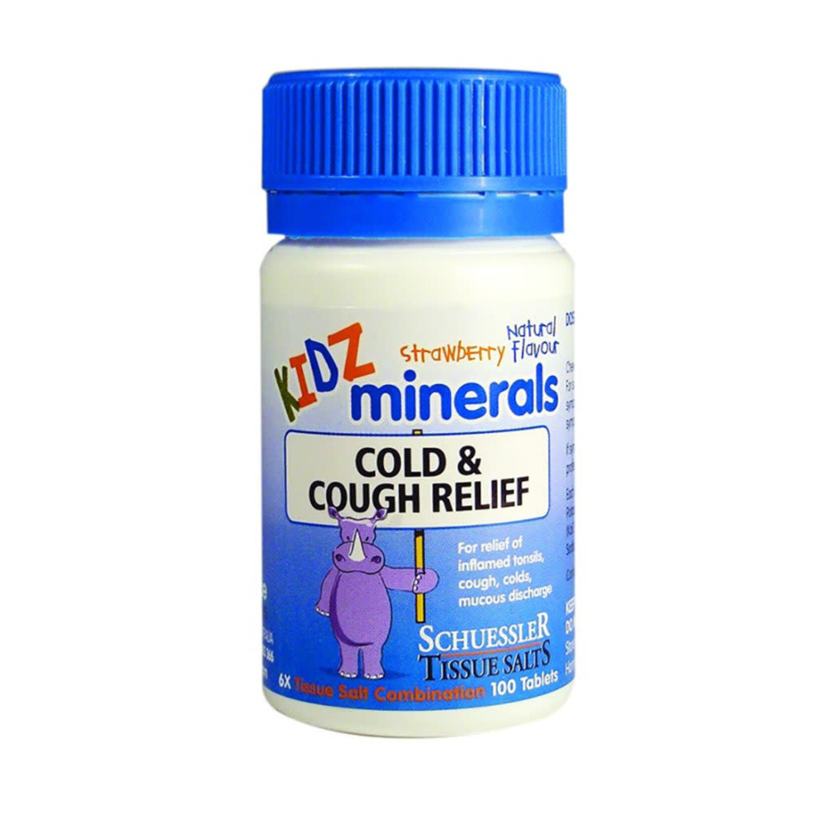 Schuessler Schuessler Tissue Salts Kidz Minerals Cold & Cough Relief 100 tabs