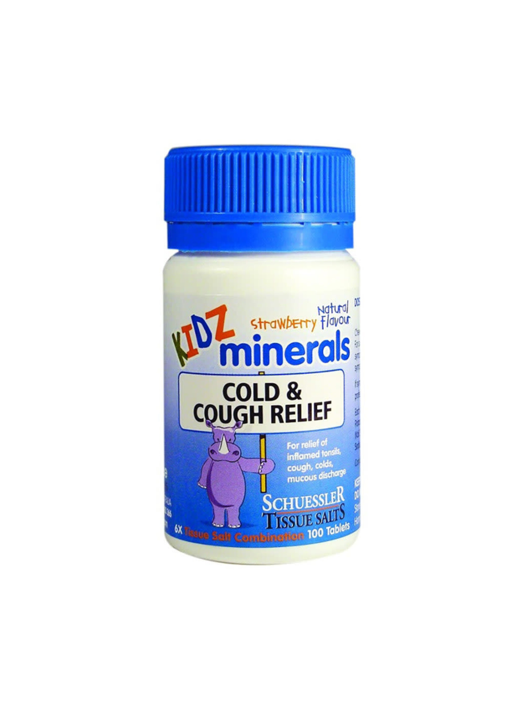 Schuessler Schuessler Tissue Salts Kidz Minerals Cold & Cough Relief 100 tabs