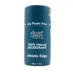clean & pure Clean & Pure Natural Deodorant 60g Athletic Edge