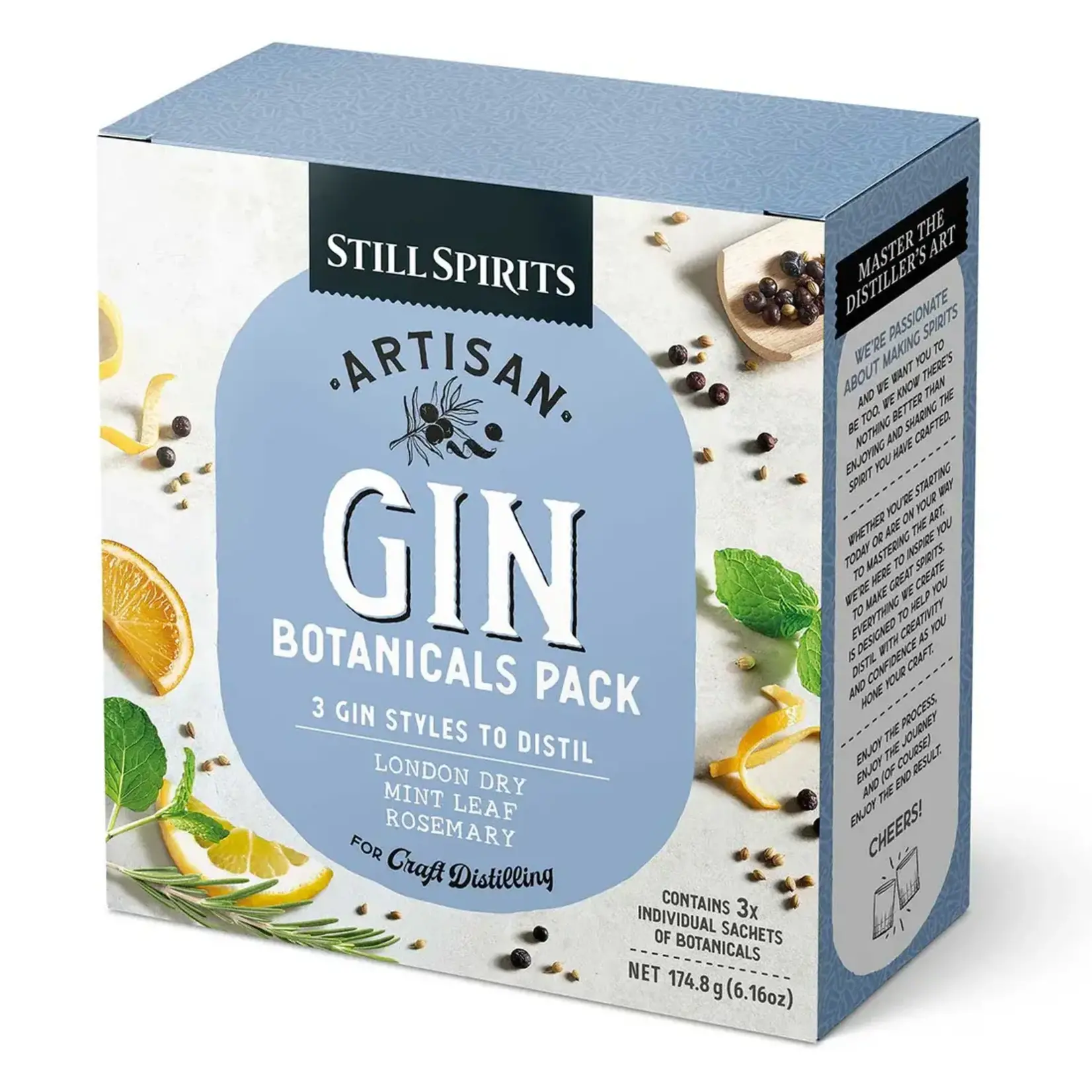 Still Spirits Still Spitrits S  Artisan Gin Botanicals  Pack
