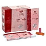 Golden Lotus Golden Lotus Incence Smudge Bricks Rose Oudh