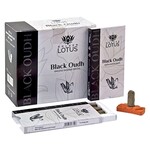 Golden Lotus Golden Lotus Incence Smudge Bricks Black Oudh