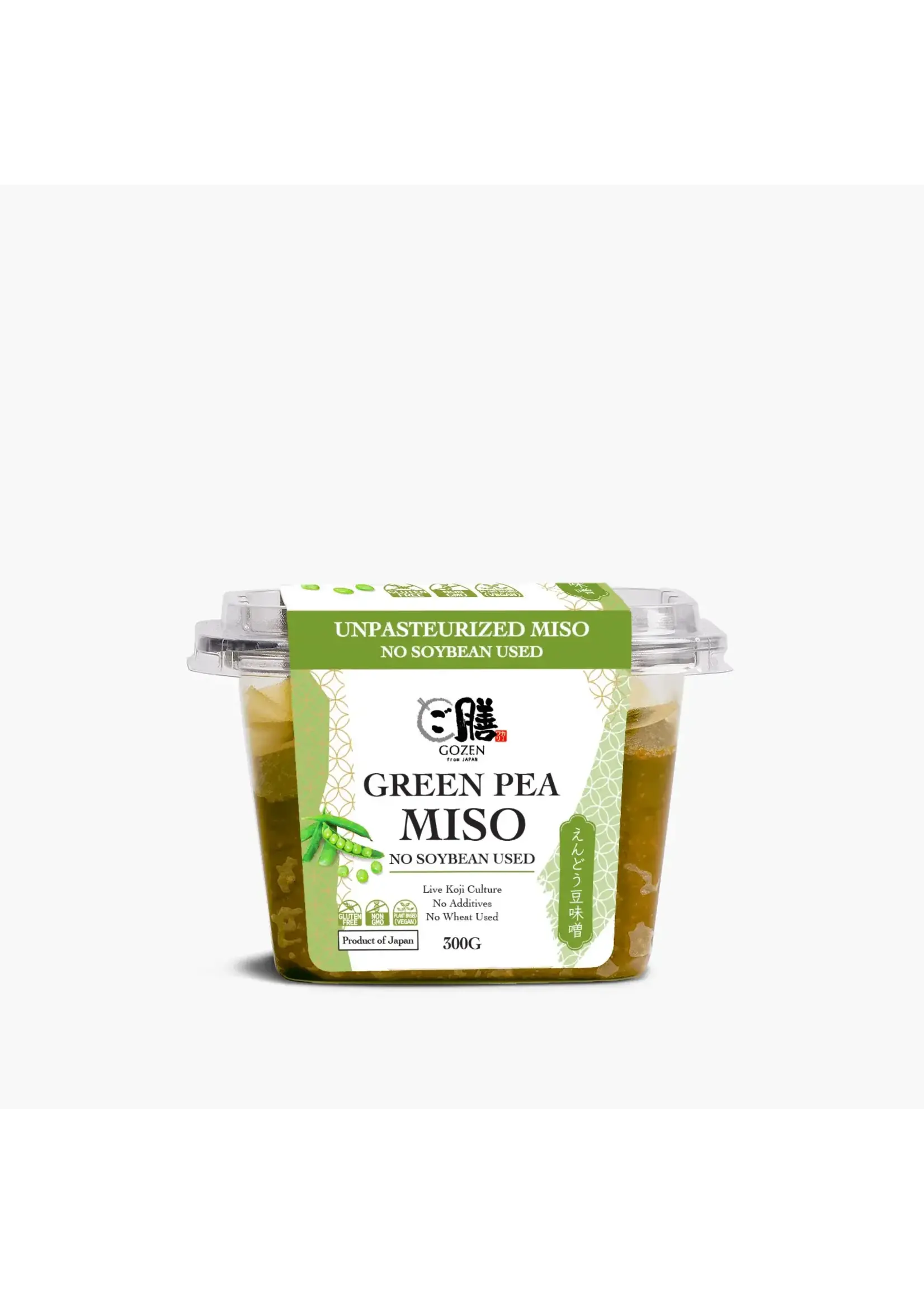 CARWARI Gozen Miso Paste 300g Green Pea