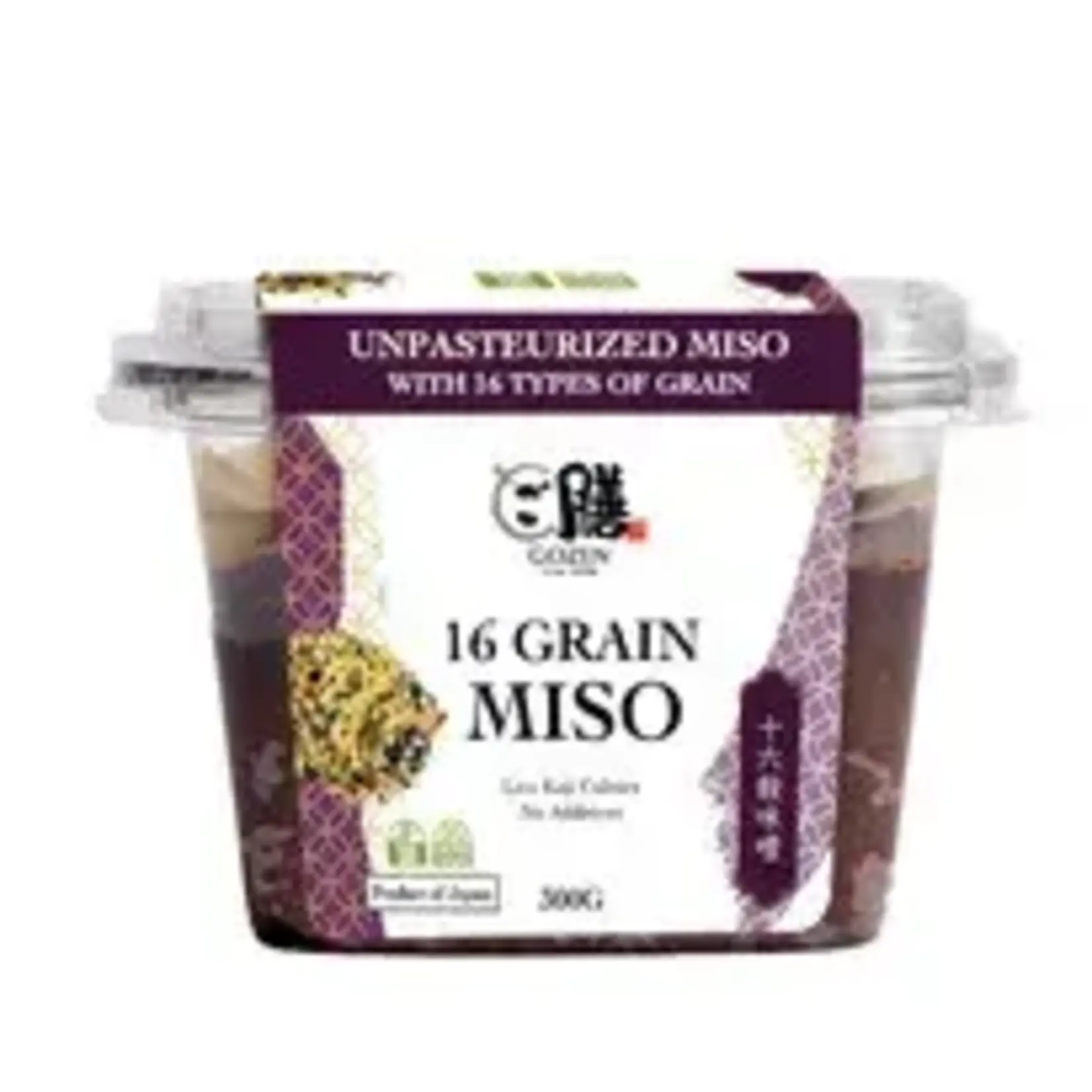 CARWARI Carwari  Goron Miso Paste 500g 16 Grain