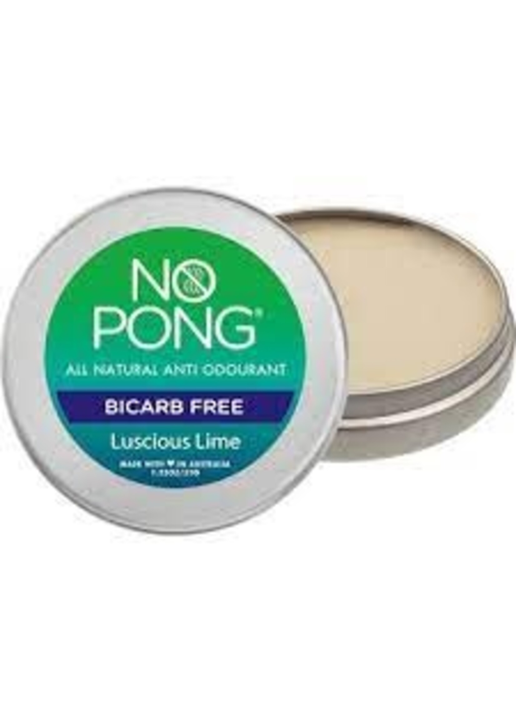 No Pong No Pong Bicarb Free 35g Luscious Lime