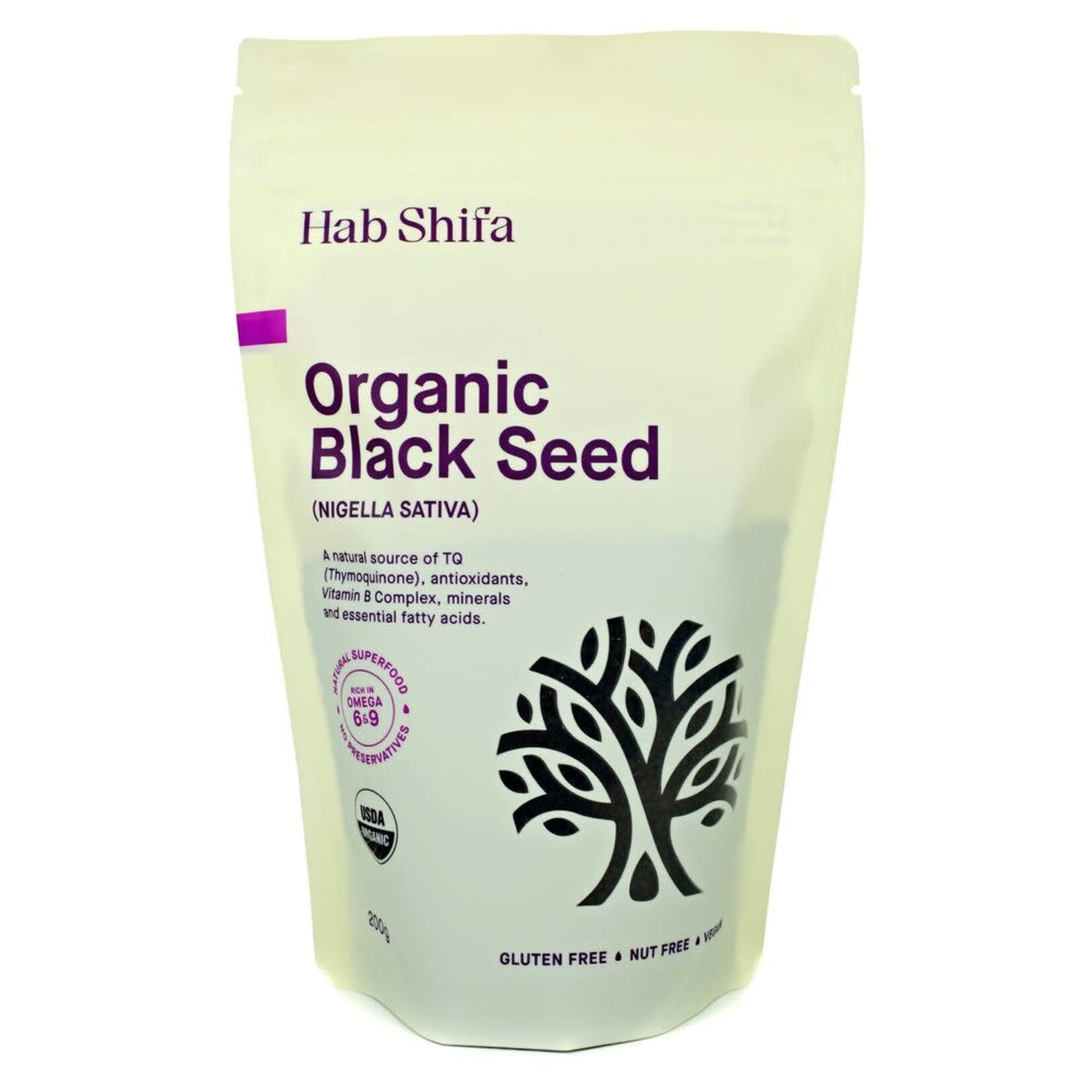 HAB SHIFA Hab Shifa Black Seed Organic  200g