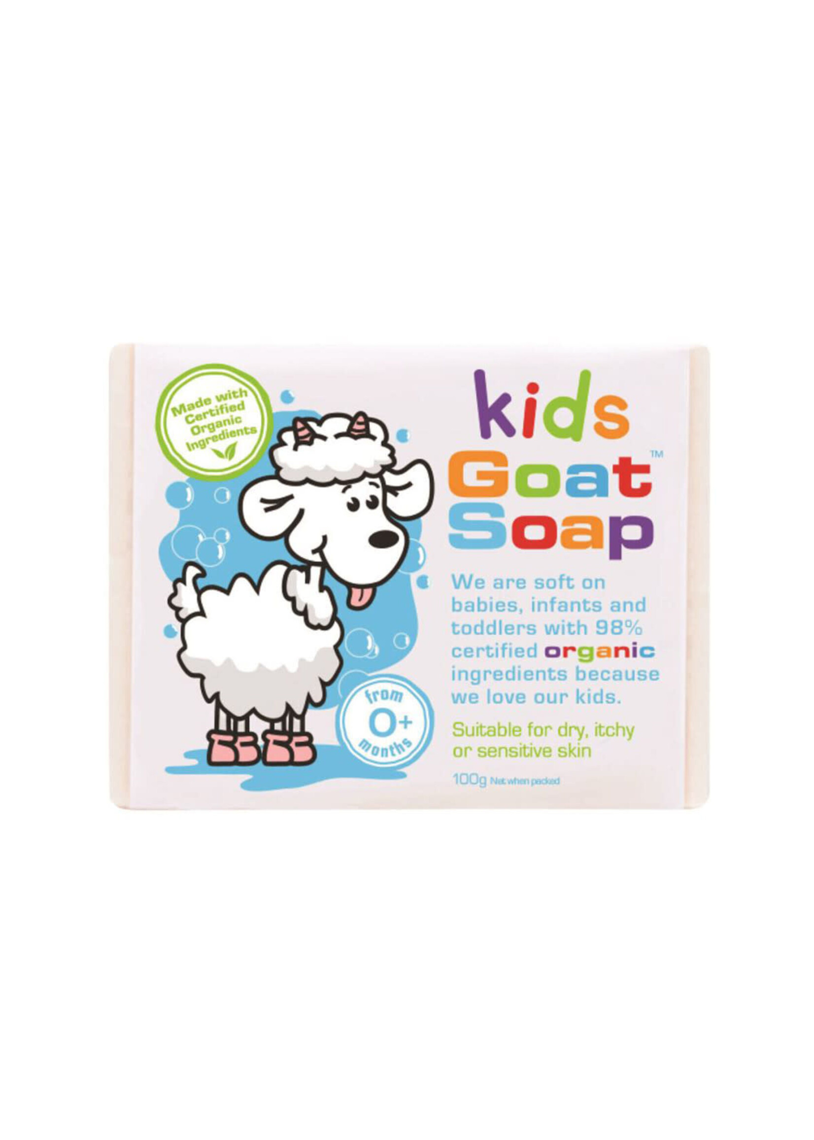 Goat Soap Australia Goat Soap Australia  Organic Kids Goat Soap 100g