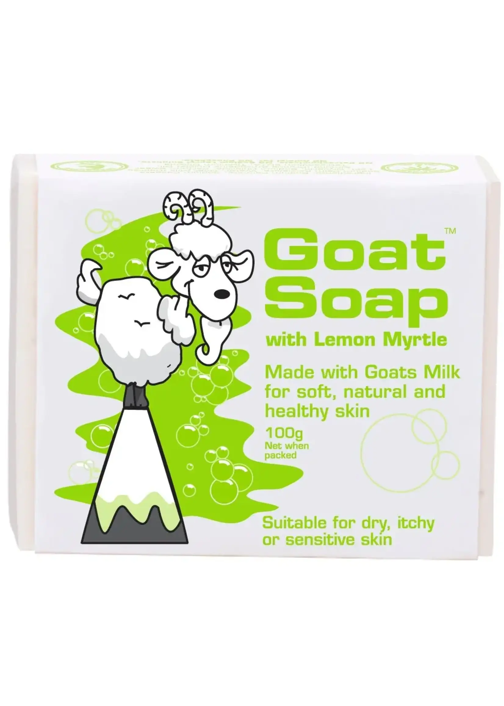 Goat Soap Australia Goat Soap Australia Goat Soap with Lemon Myrtle 100g