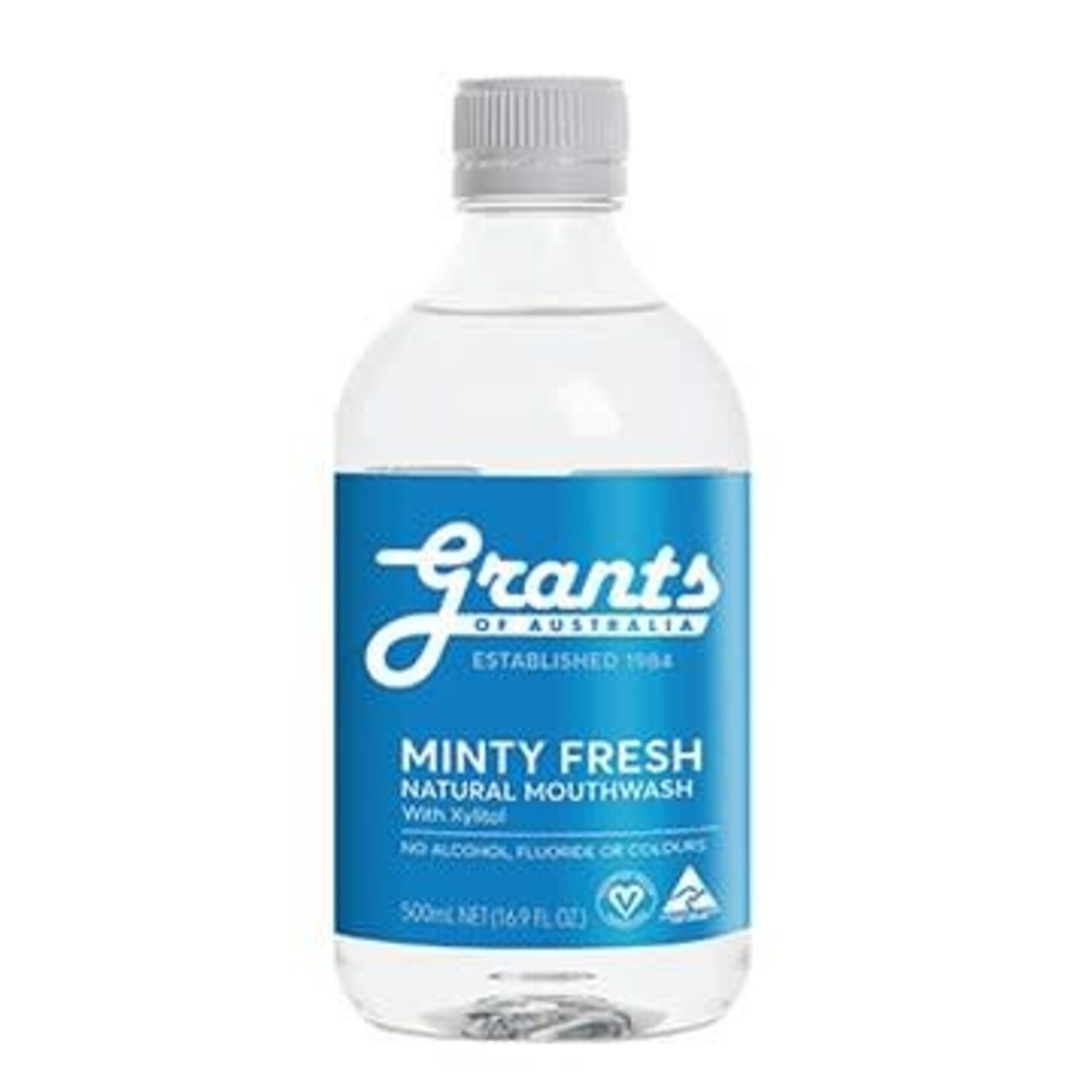 Grant's Grants Mouthwash 500ml Minty Fresh Natural