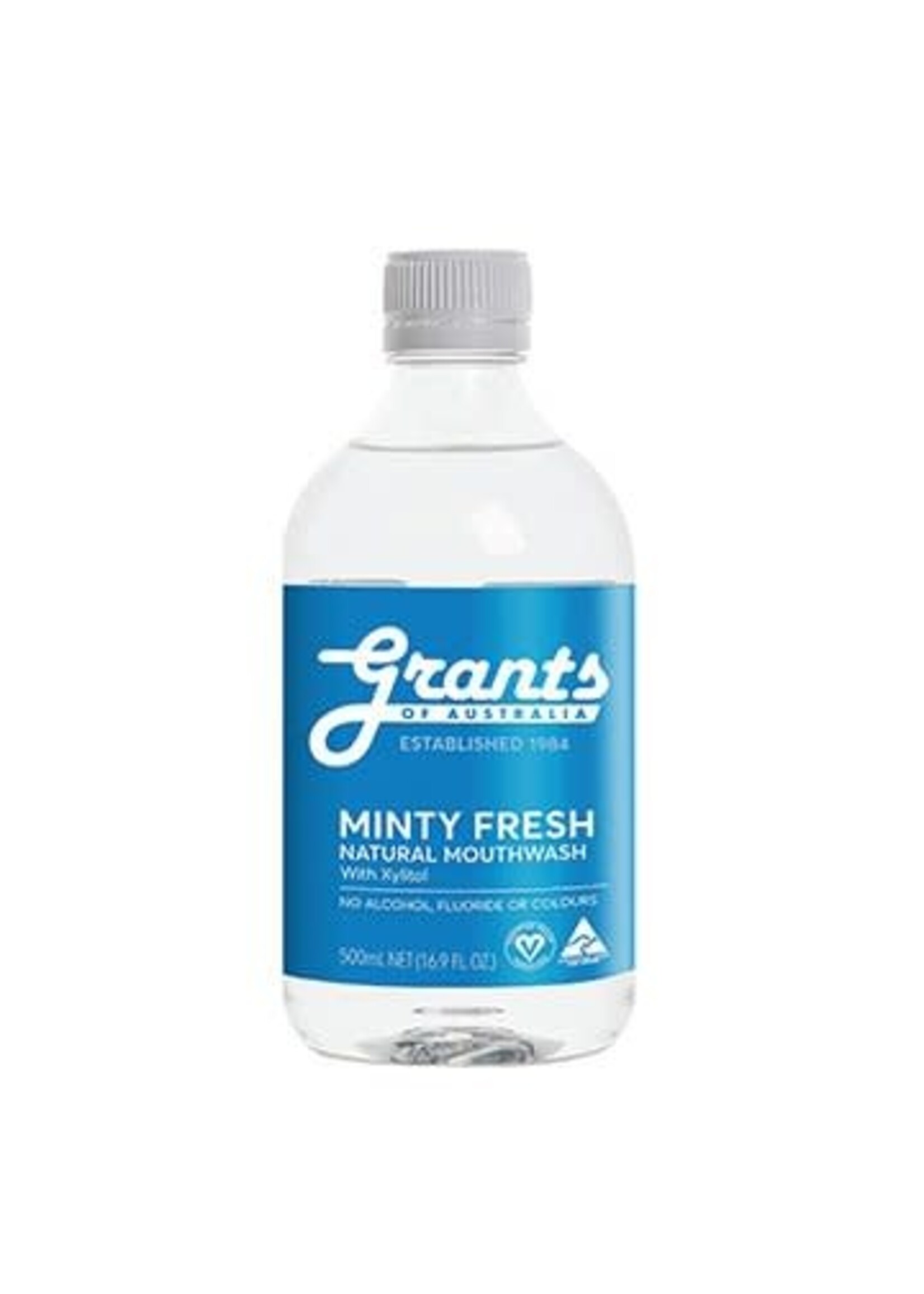 Grant's Grants Mouthwash 500ml Minty Fresh Natural