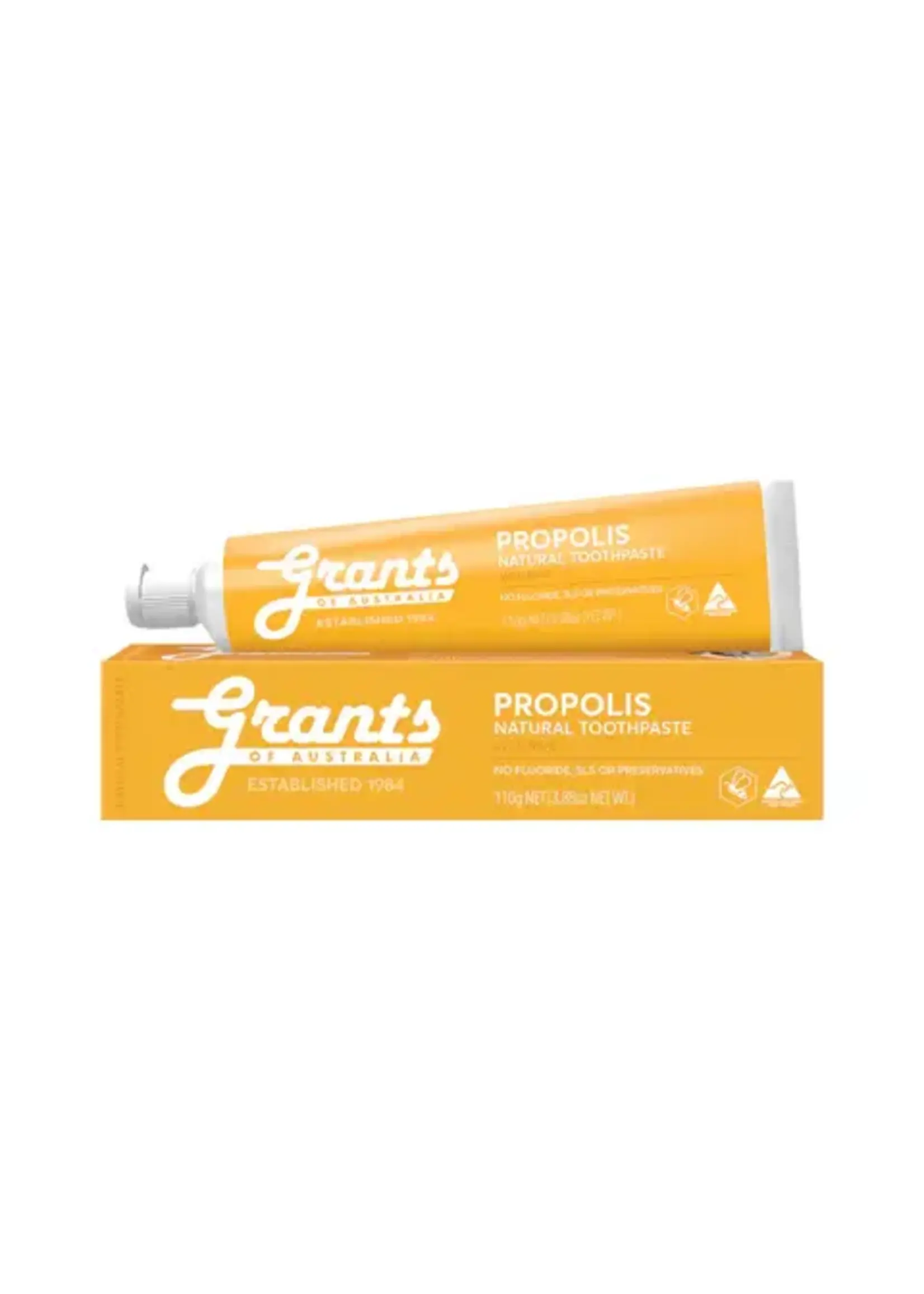 Grant's Grants Natural Toothpaste 110 g Propolis with Mint (Yellow)